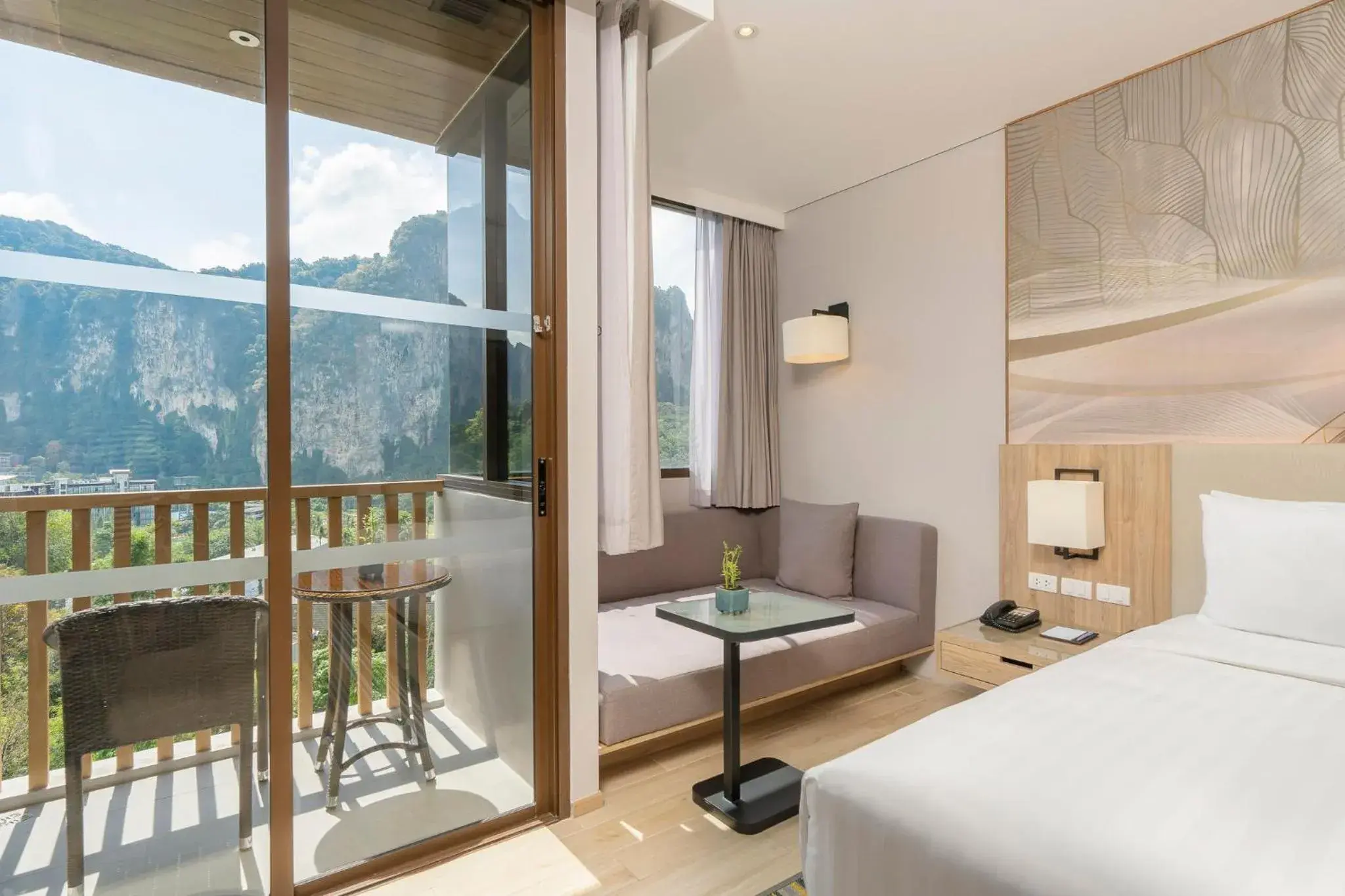 Standard King Room with Balcony and Mountain View in Holiday Inn Resort Krabi Ao Nang Beach by IHG Standard King Room with Balcony and Mountain View in Holiday Inn Resort Krabi Ao Nang Beach by IHG