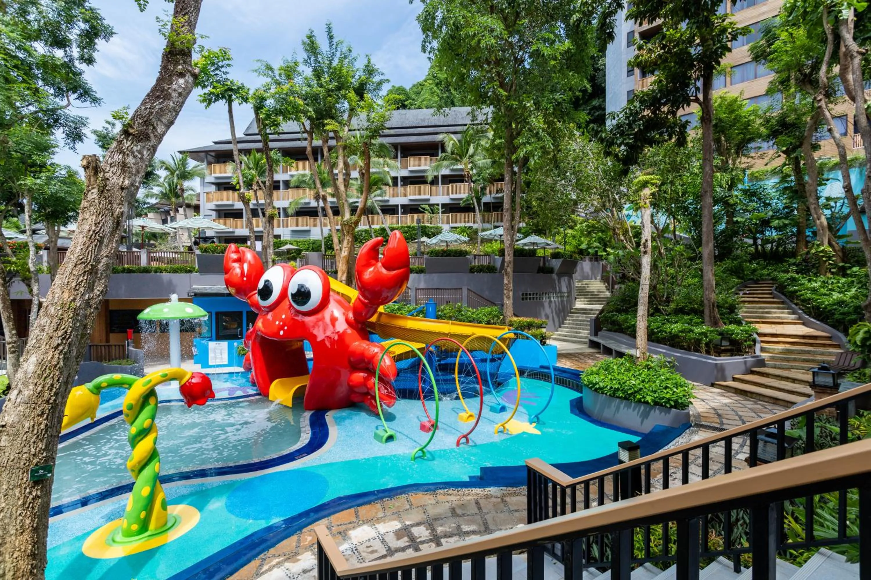 Aqua park in Holiday Inn Resort Krabi Ao Nang Beach by IHG
