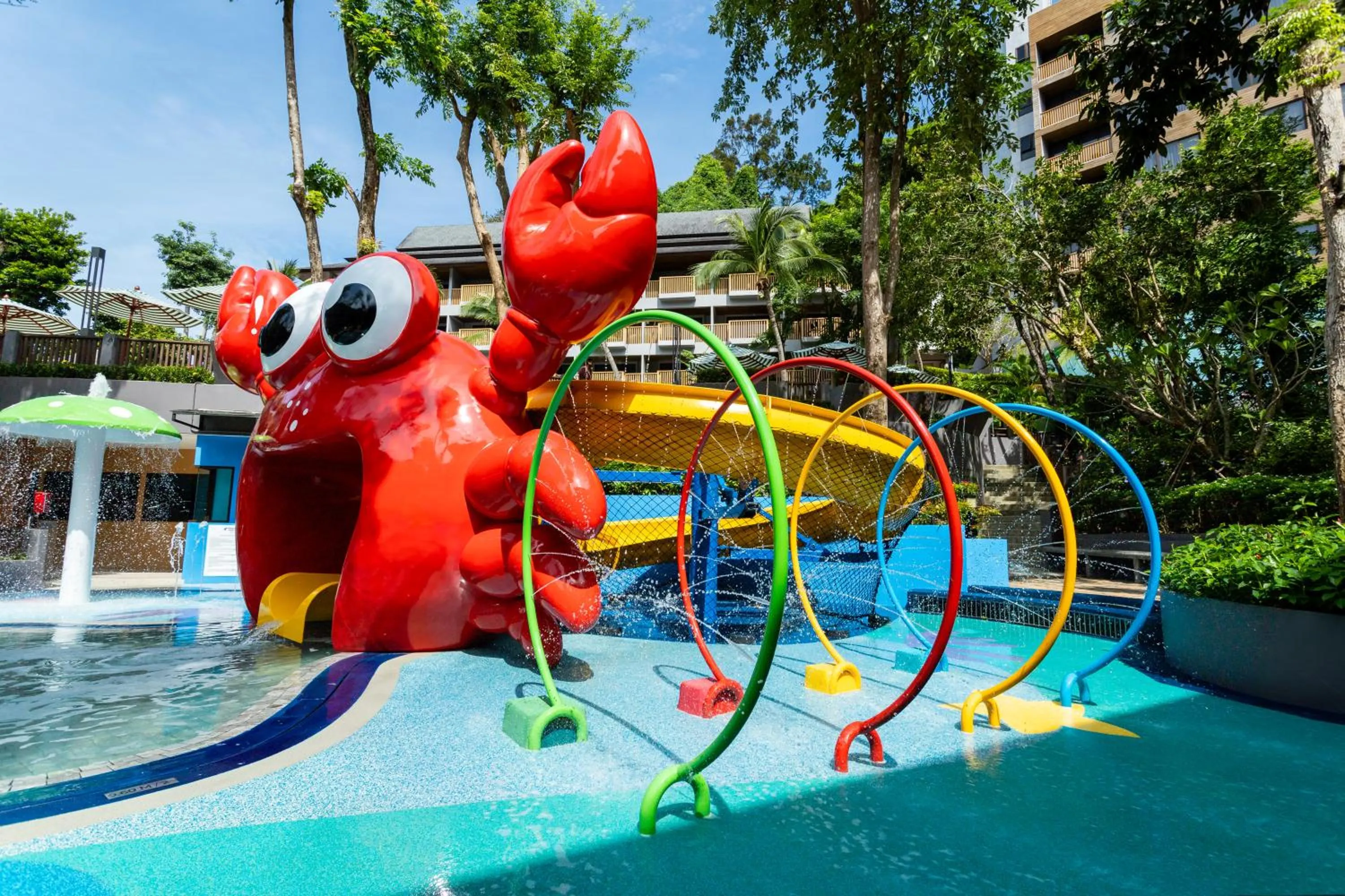 Aqua park in Holiday Inn Resort Krabi Ao Nang Beach by IHG