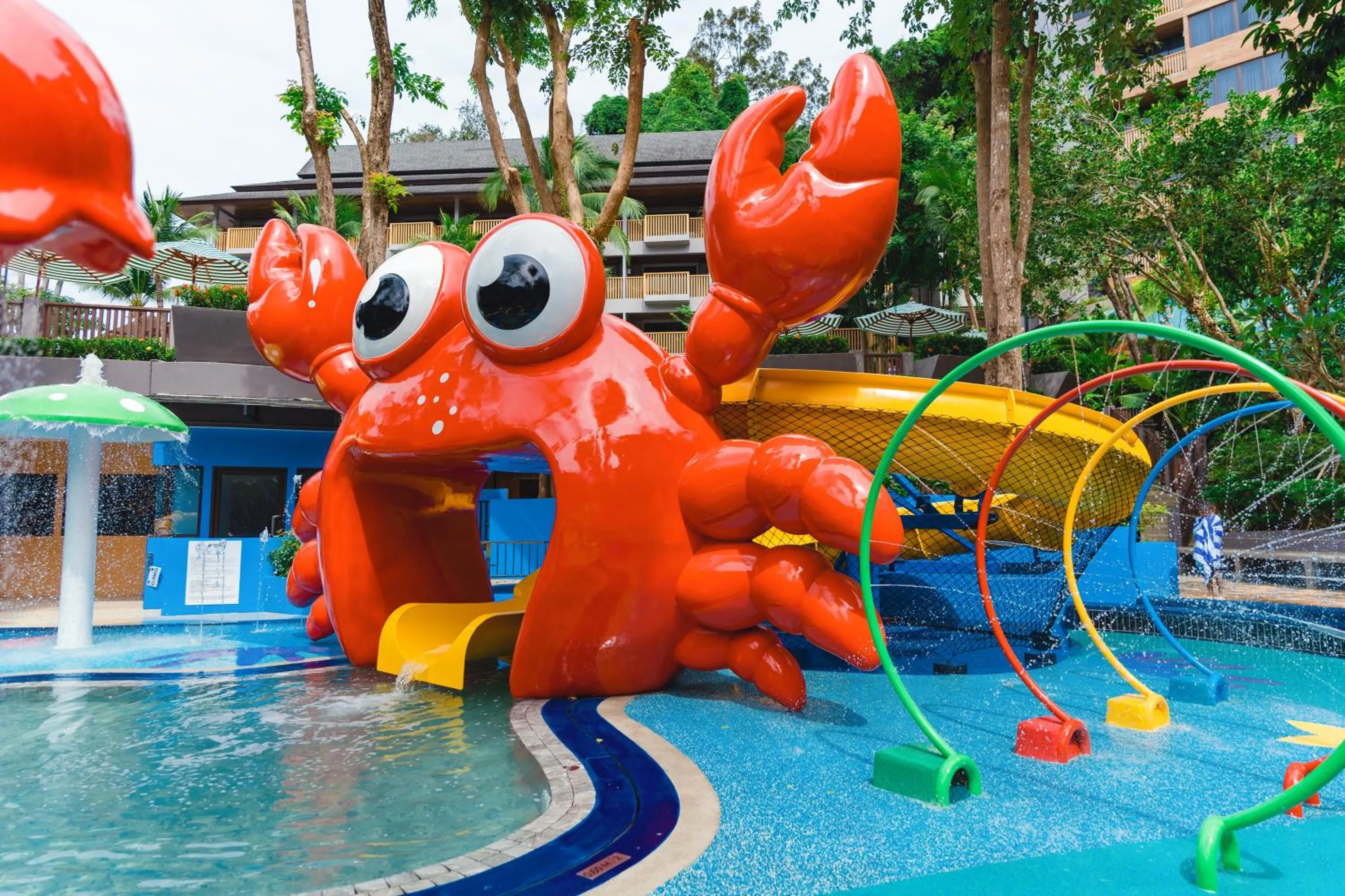 Aqua park in Holiday Inn Resort Krabi Ao Nang Beach by IHG