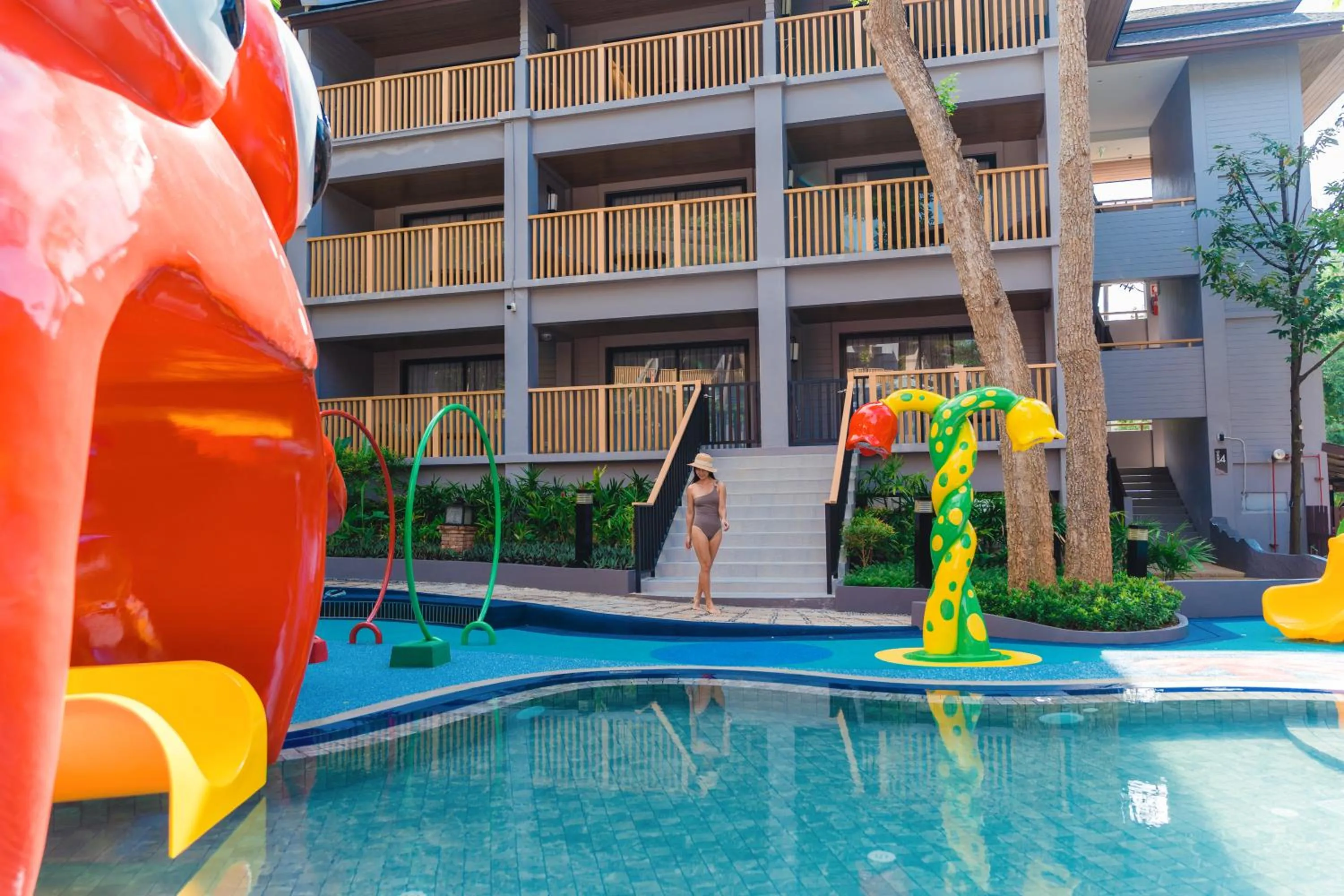 Aqua park in Holiday Inn Resort Krabi Ao Nang Beach by IHG