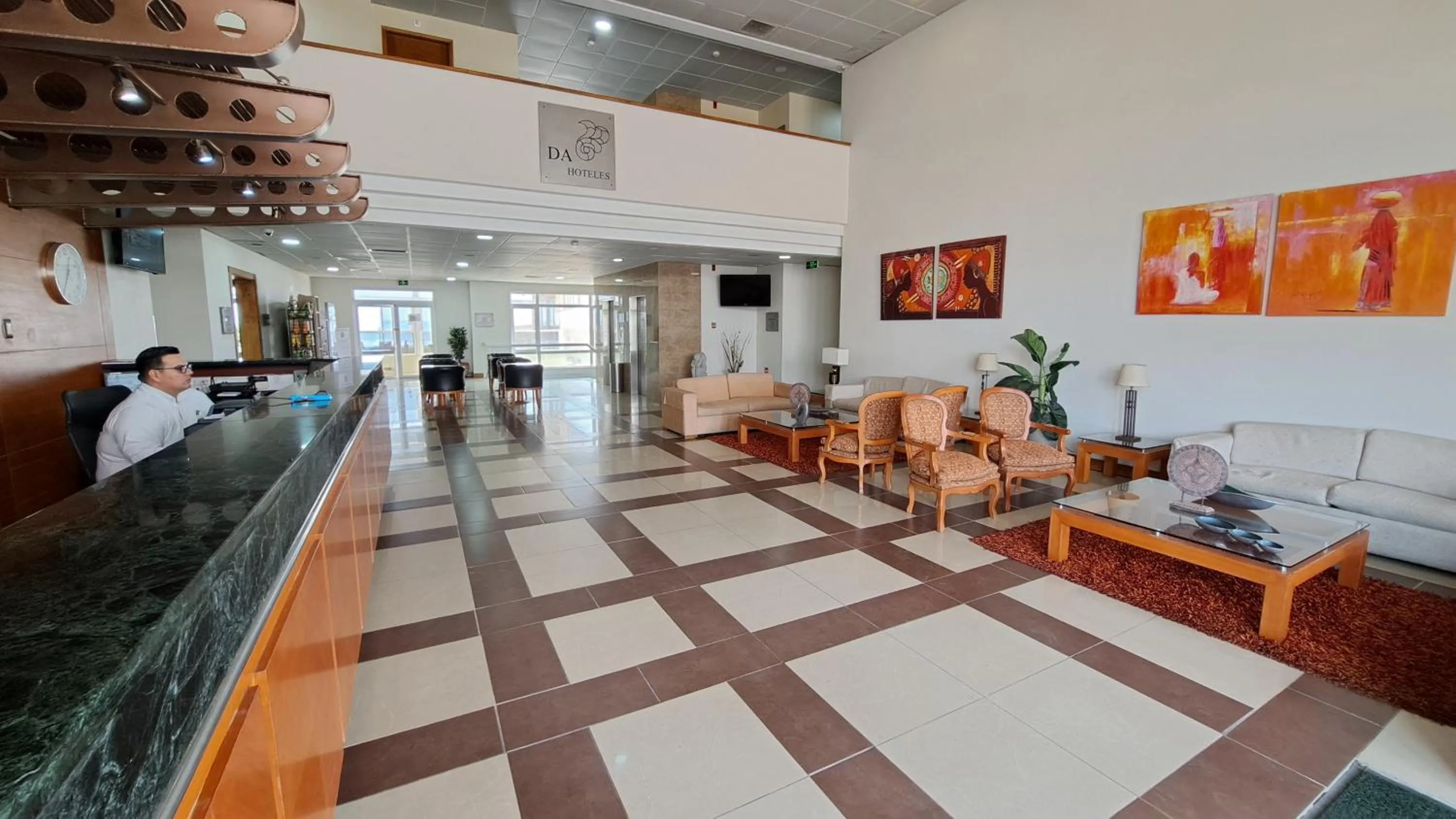Lobby or reception in Hotel Diego De Almagro Arica