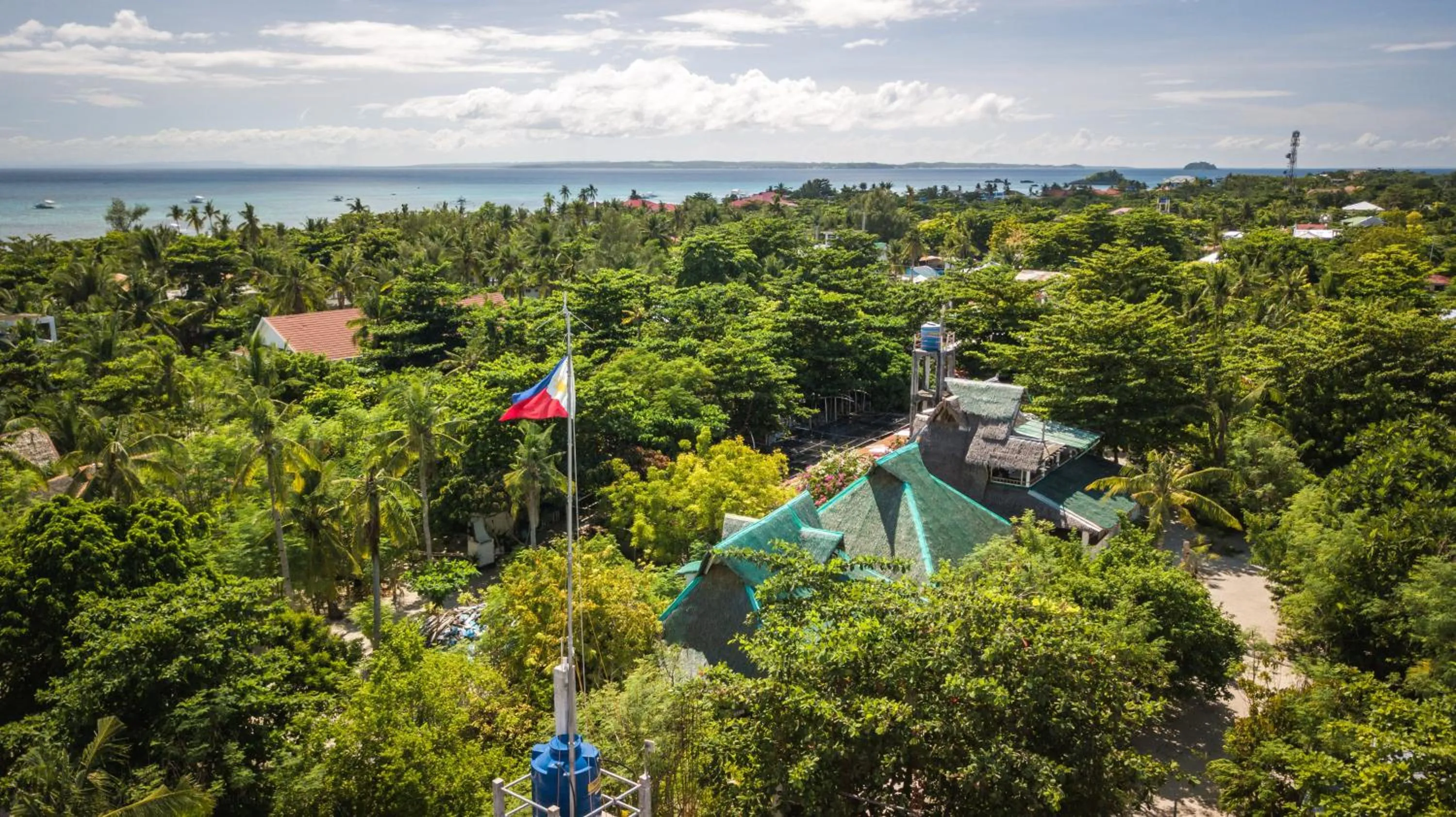 Bird's eye view in AABANA Beach & Watersport Resort