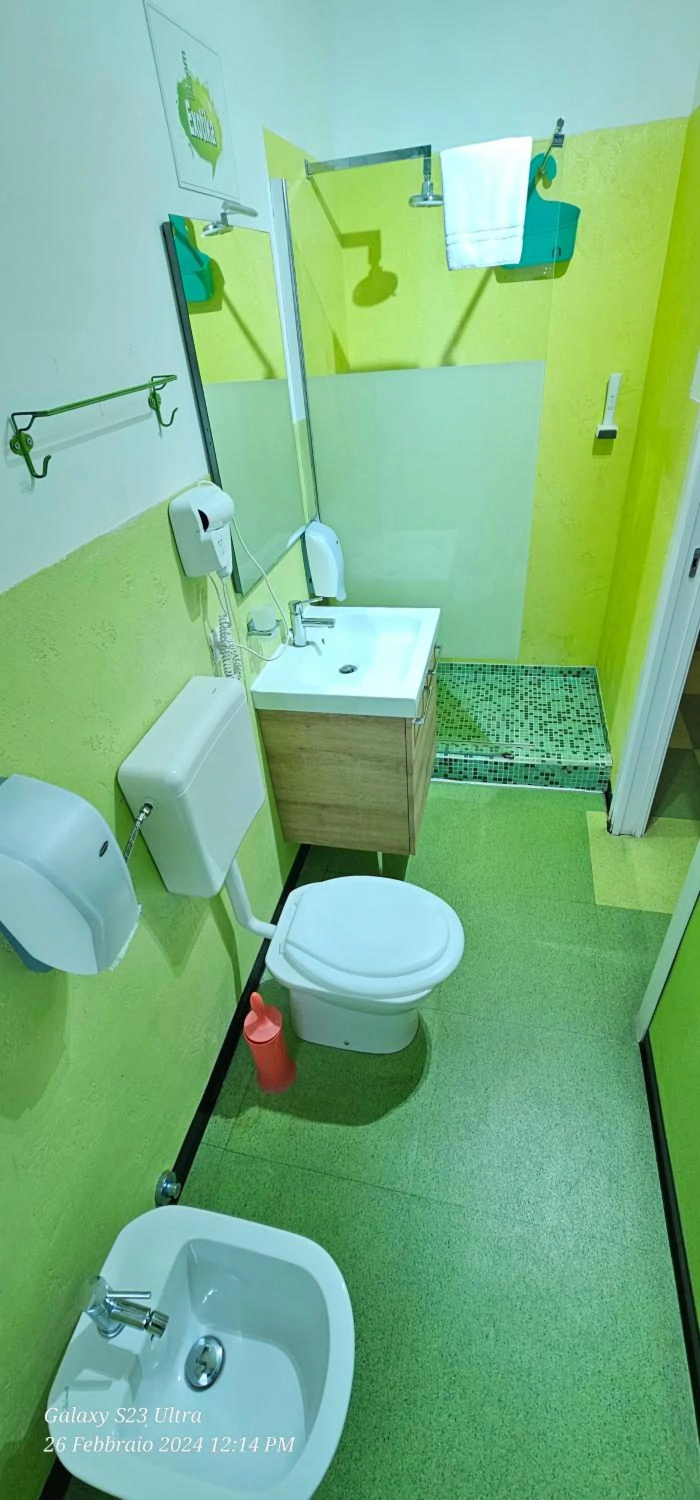 Bathroom in Milano Affittacamere