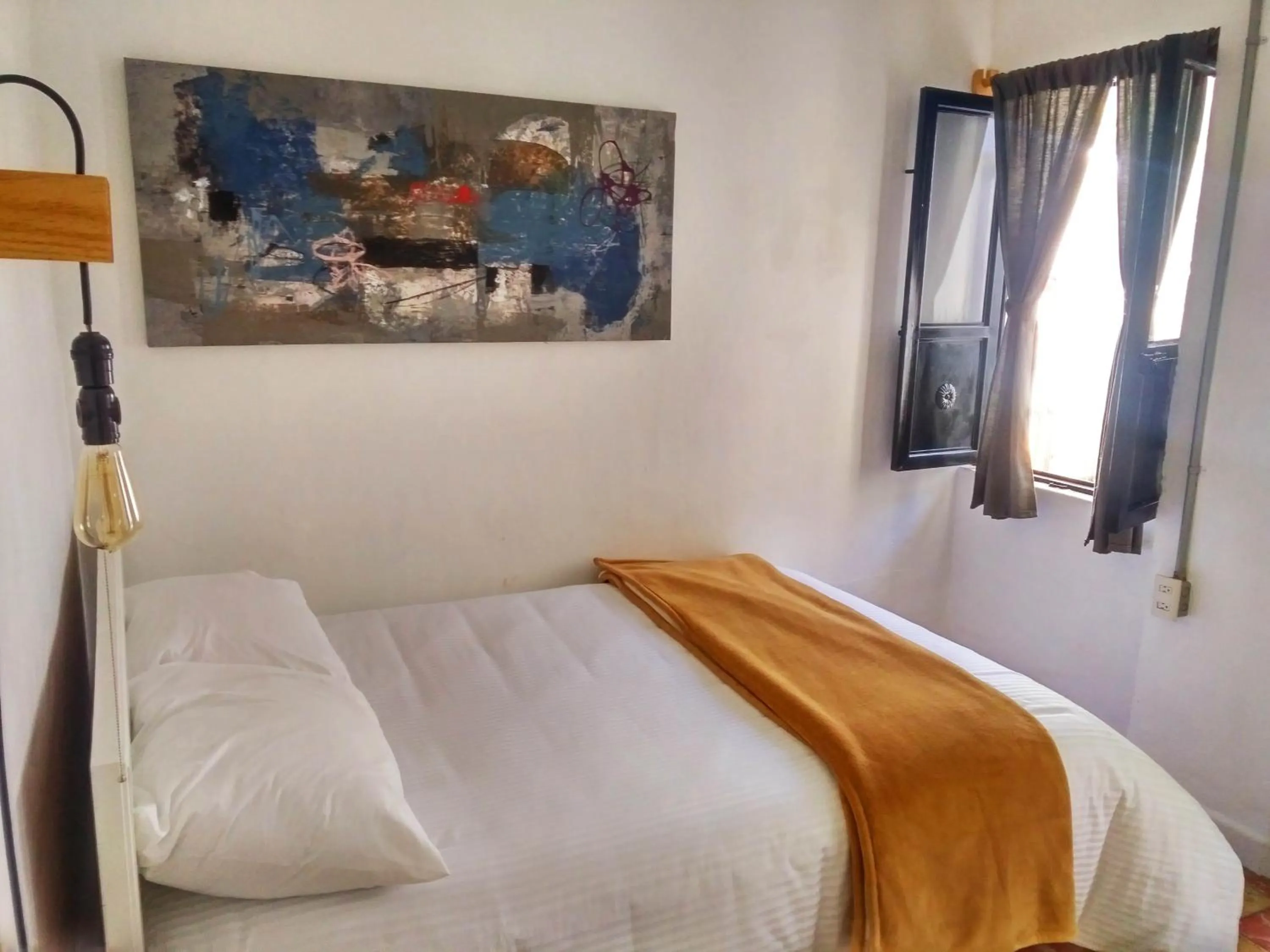 Decorative detail, Bed in La Tozi Hotel