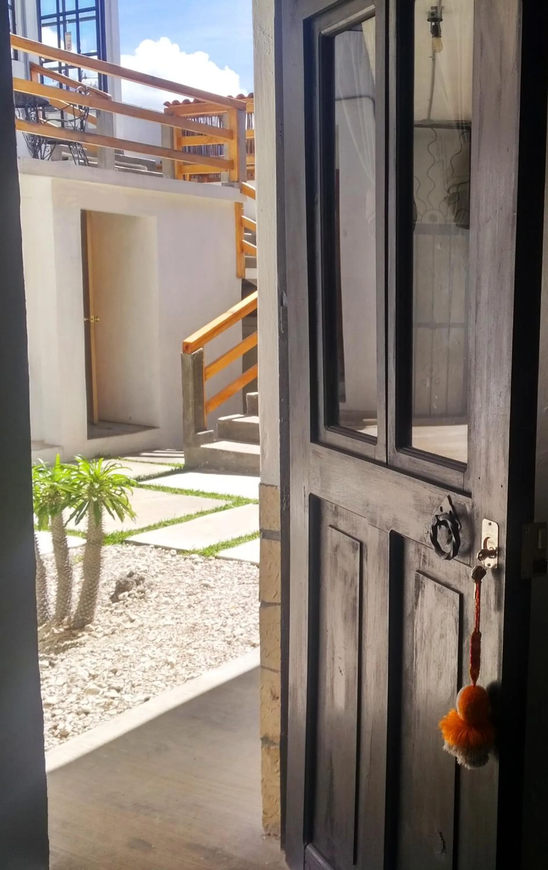 Decorative detail in La Tozi Hotel