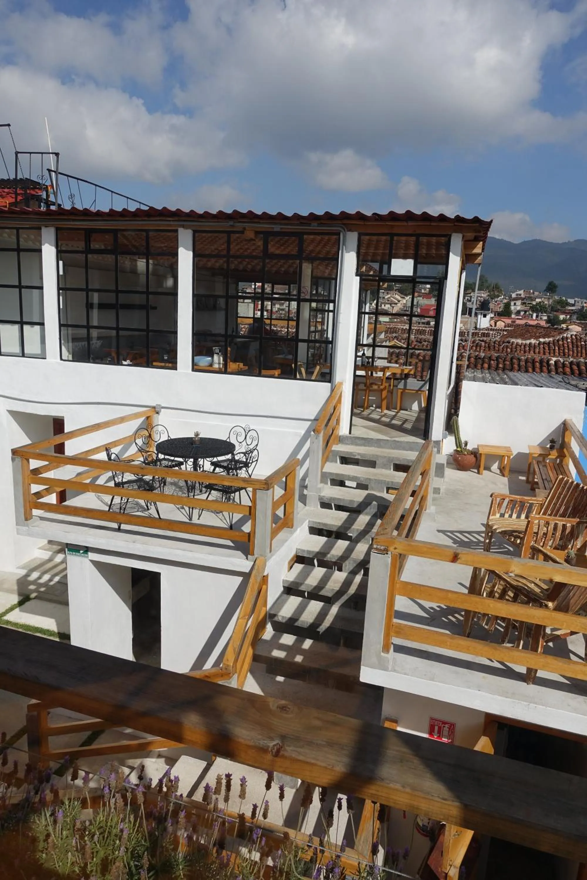 Bird's eye view in La Tozi Hotel