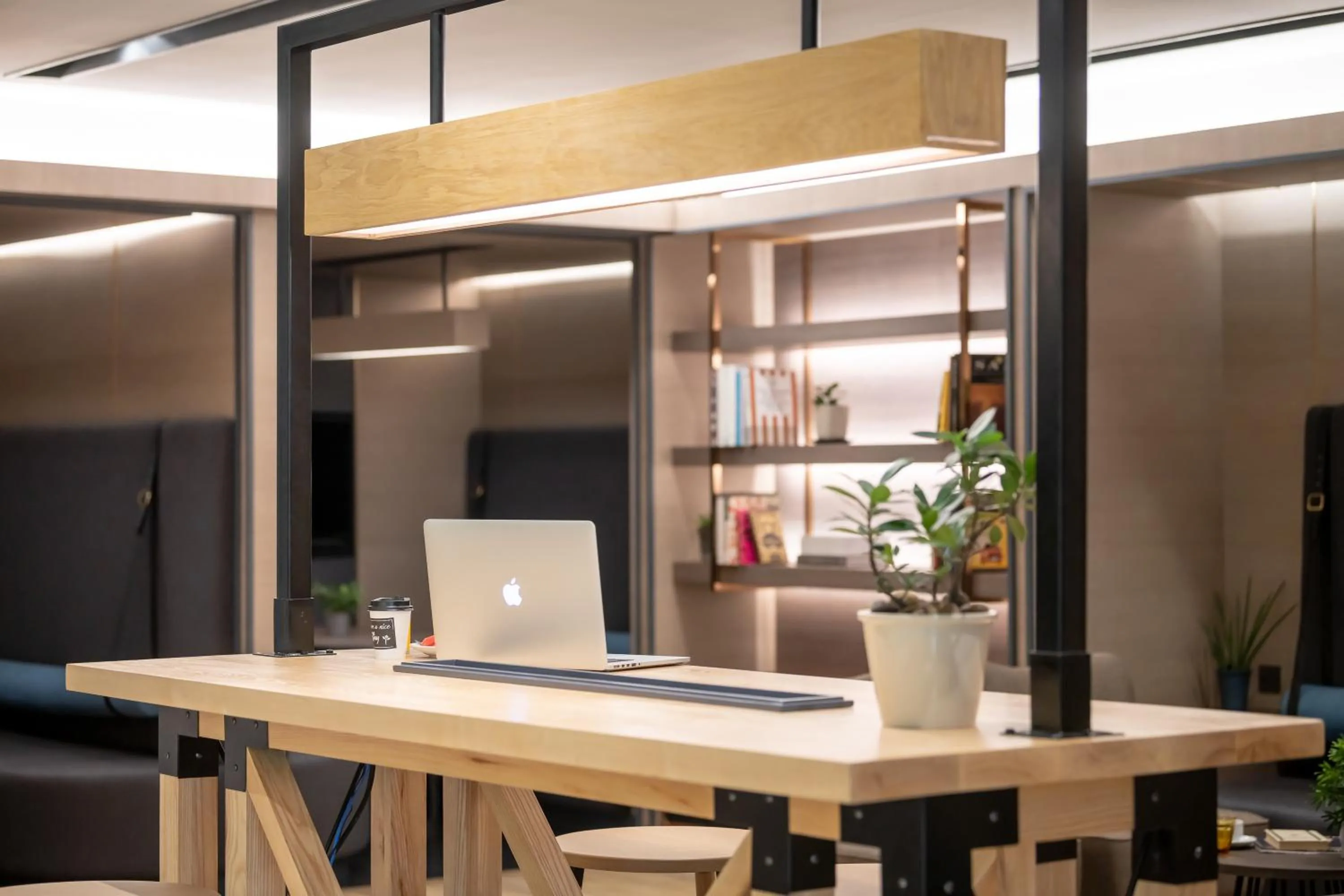 Library in Jasmine City Hotel