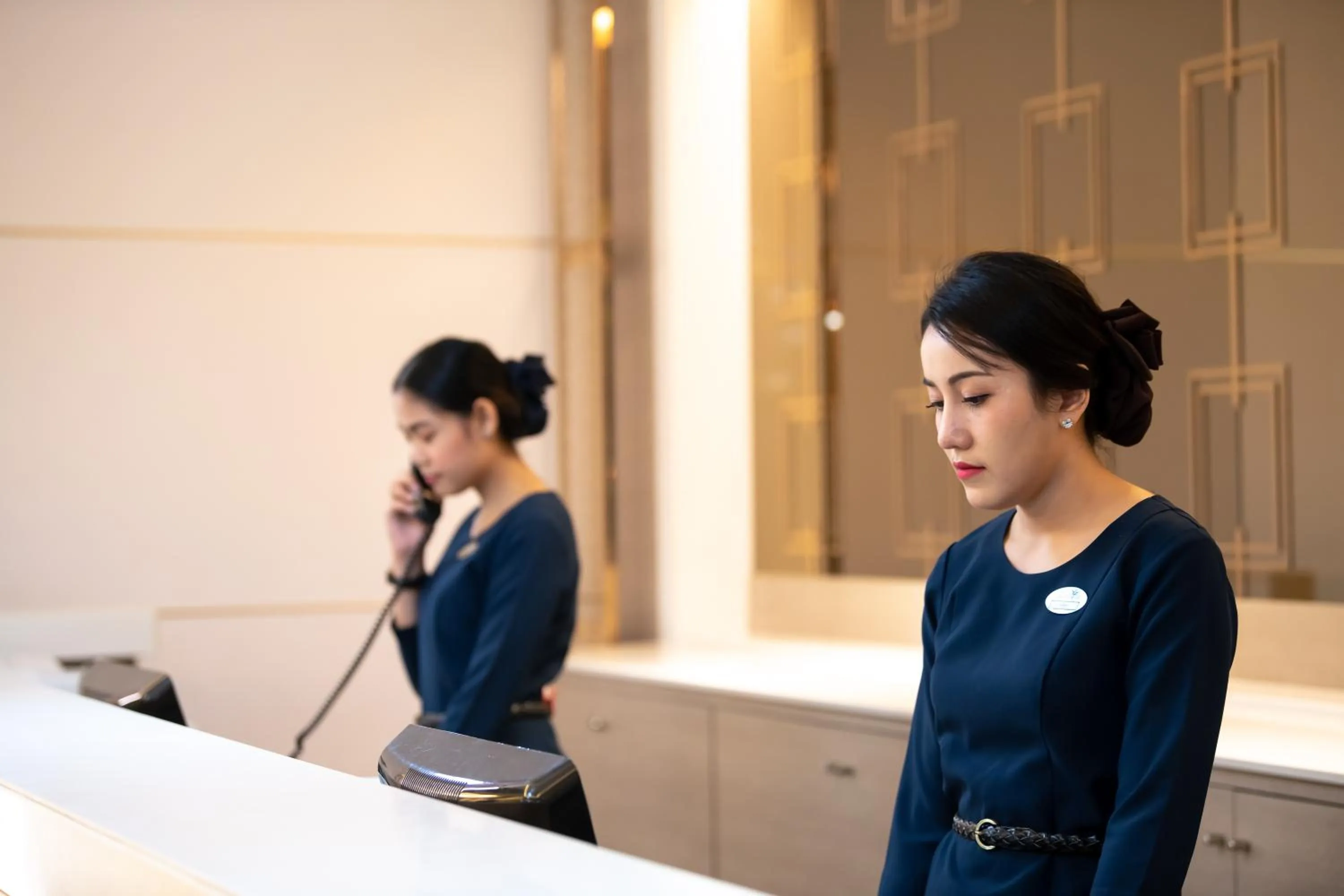 Staff in Jasmine City Hotel