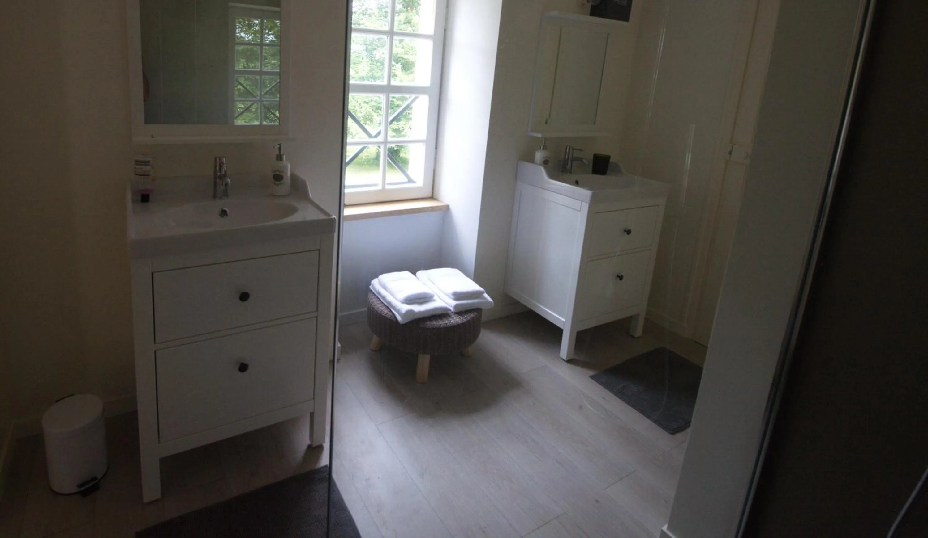 Shower in Le Manoir du Ribardon