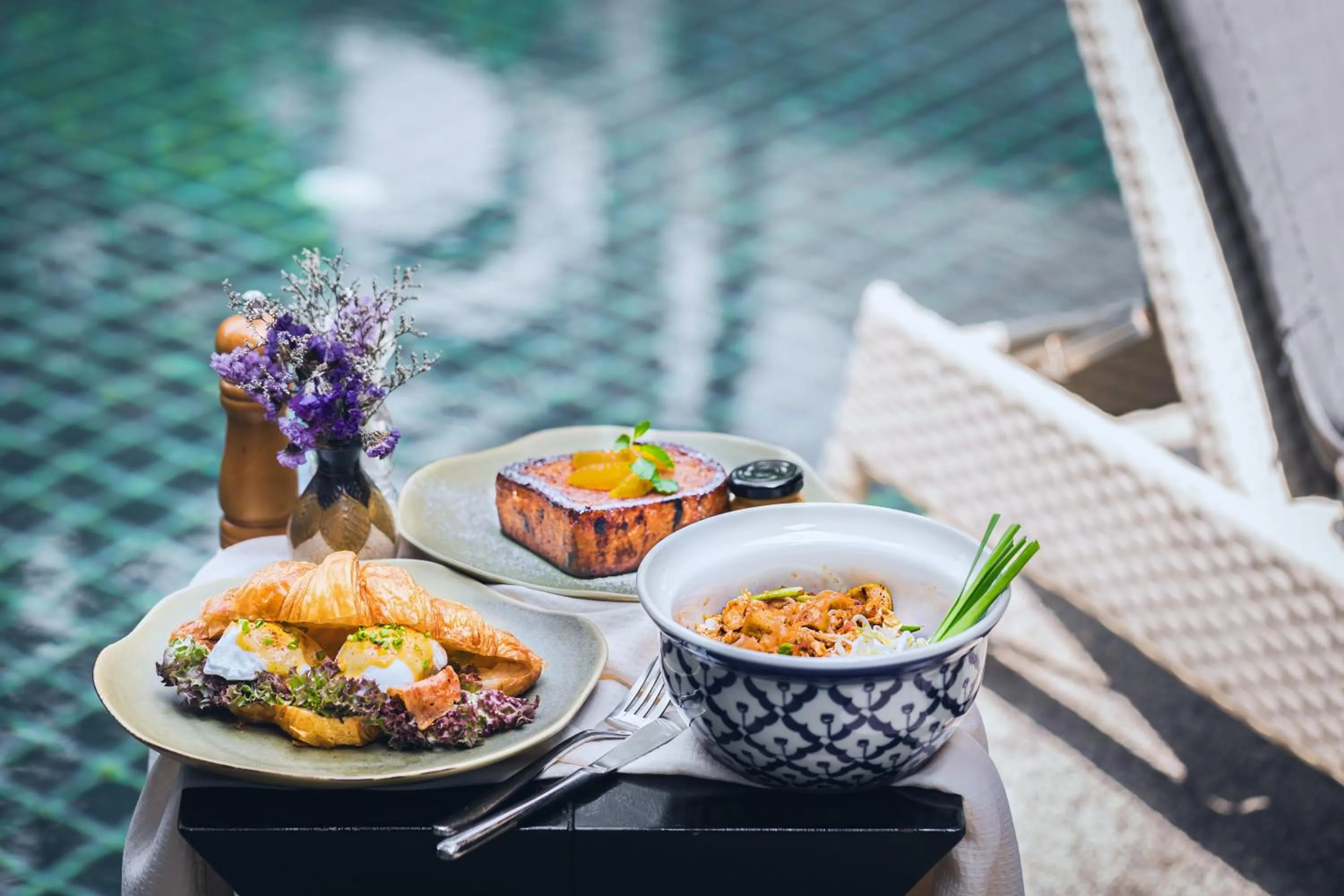 Food in The Bell Pool Villa Resort Phuket