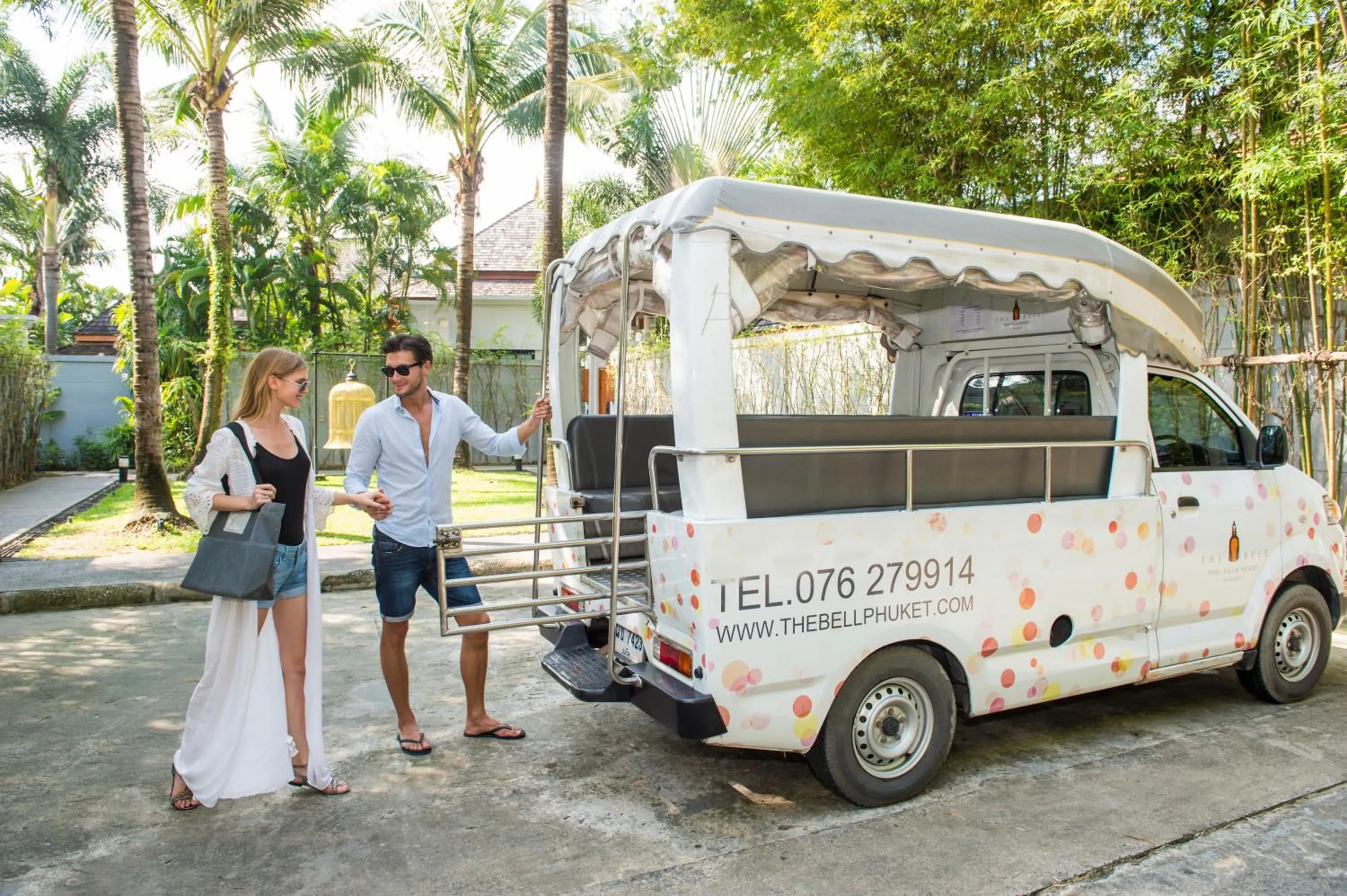 Patio in The Bell Pool Villa Resort Phuket