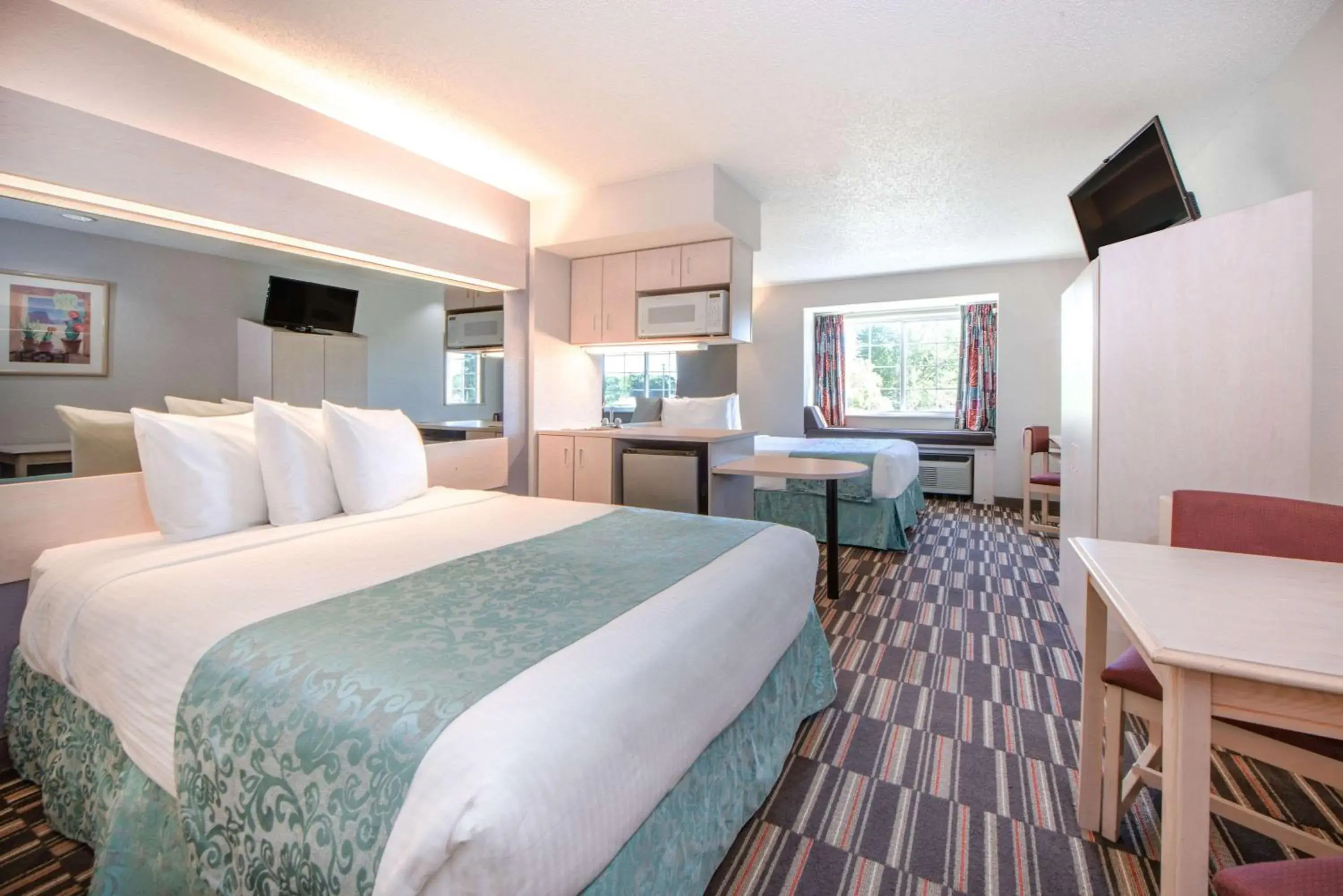 Studio Suite with Two Queen Beds - Non-Smoking in Microtel Inn & Suites Claremore Route 66 Studio Suite with Two Queen Beds - Non-Smoking in Microtel Inn & Suites Claremore Route 66