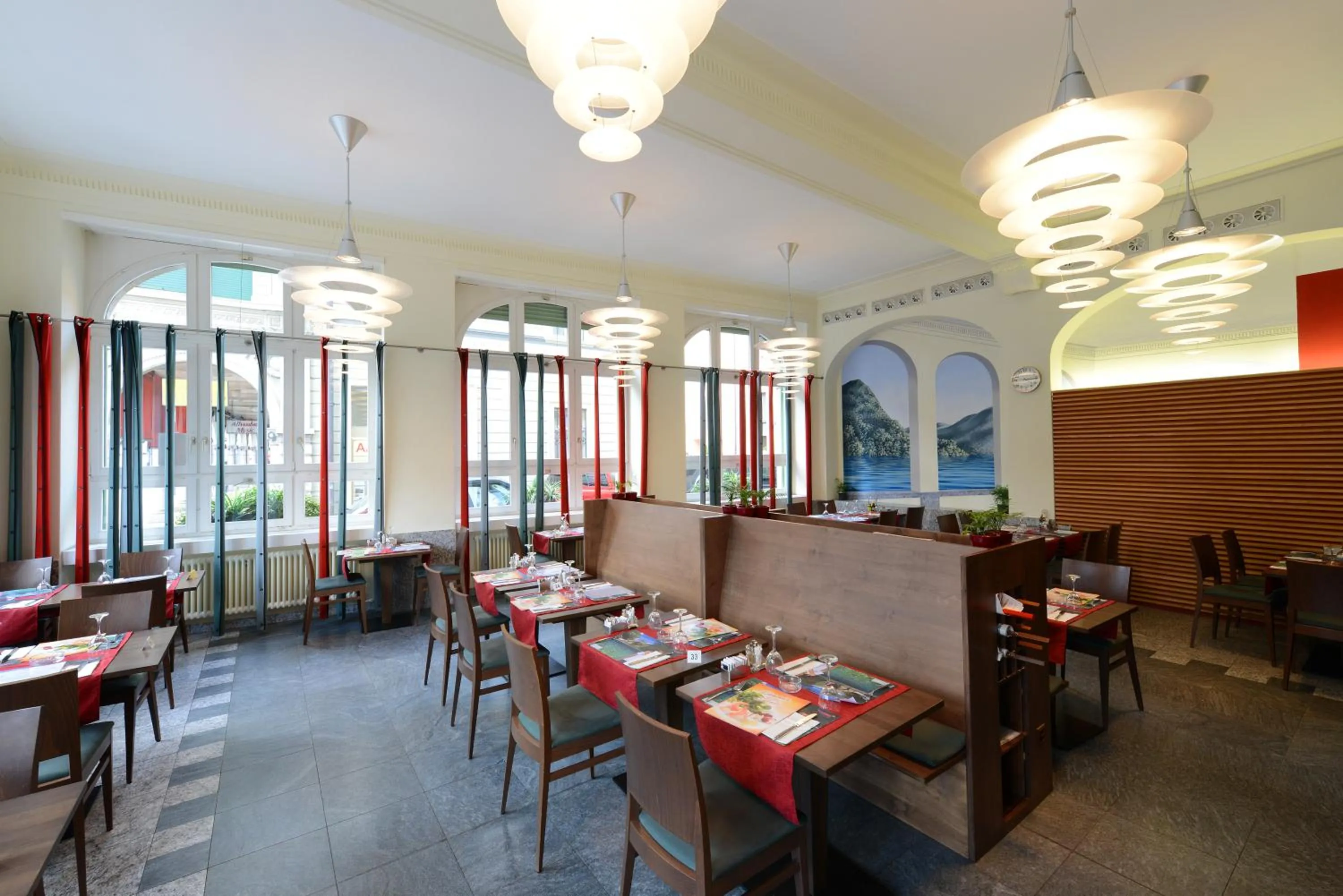 Restaurant/places to eat in Hotel Pestalozzi Lugano
