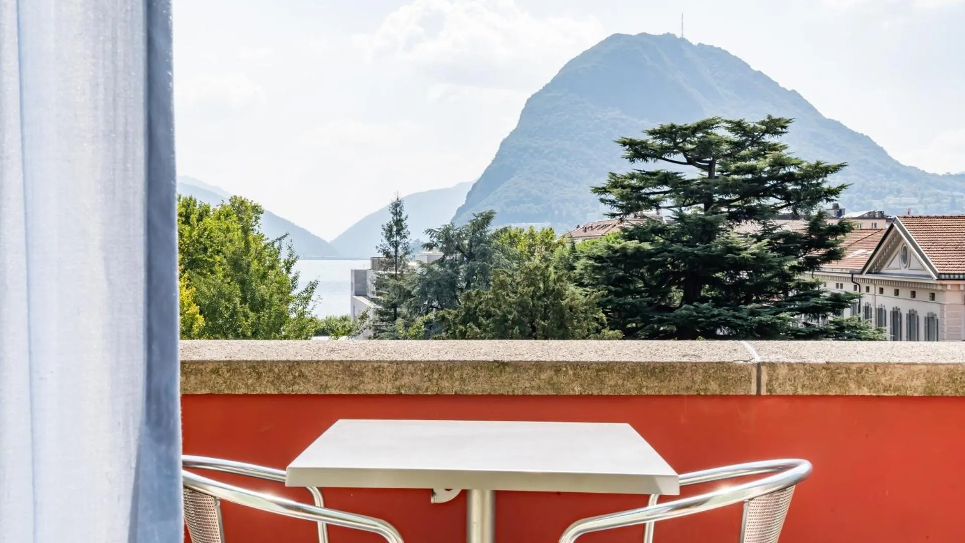 Balcony/Terrace in Hotel Pestalozzi Lugano