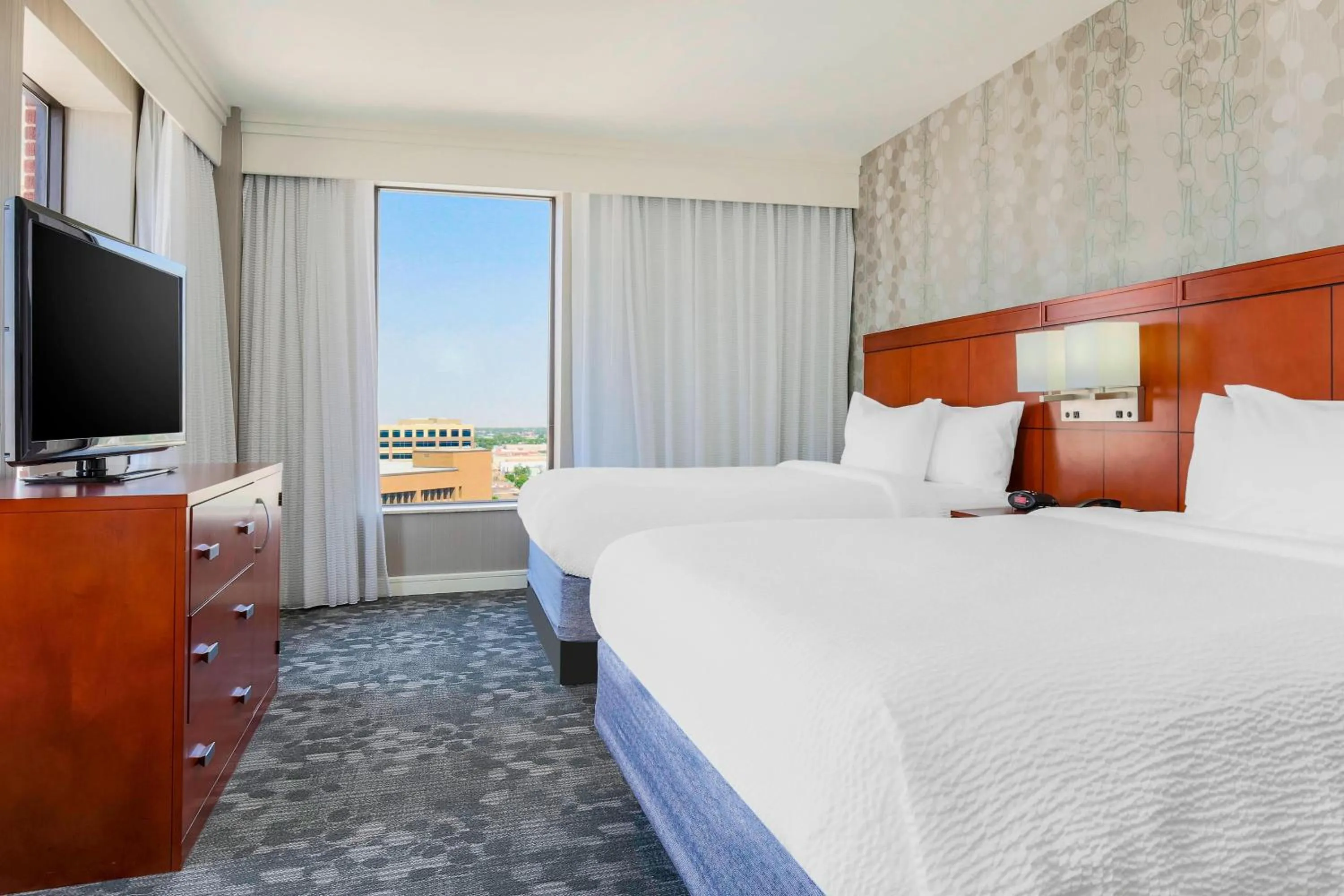 Bedroom, Bed in Courtyard by Marriott Amarillo Downtown
