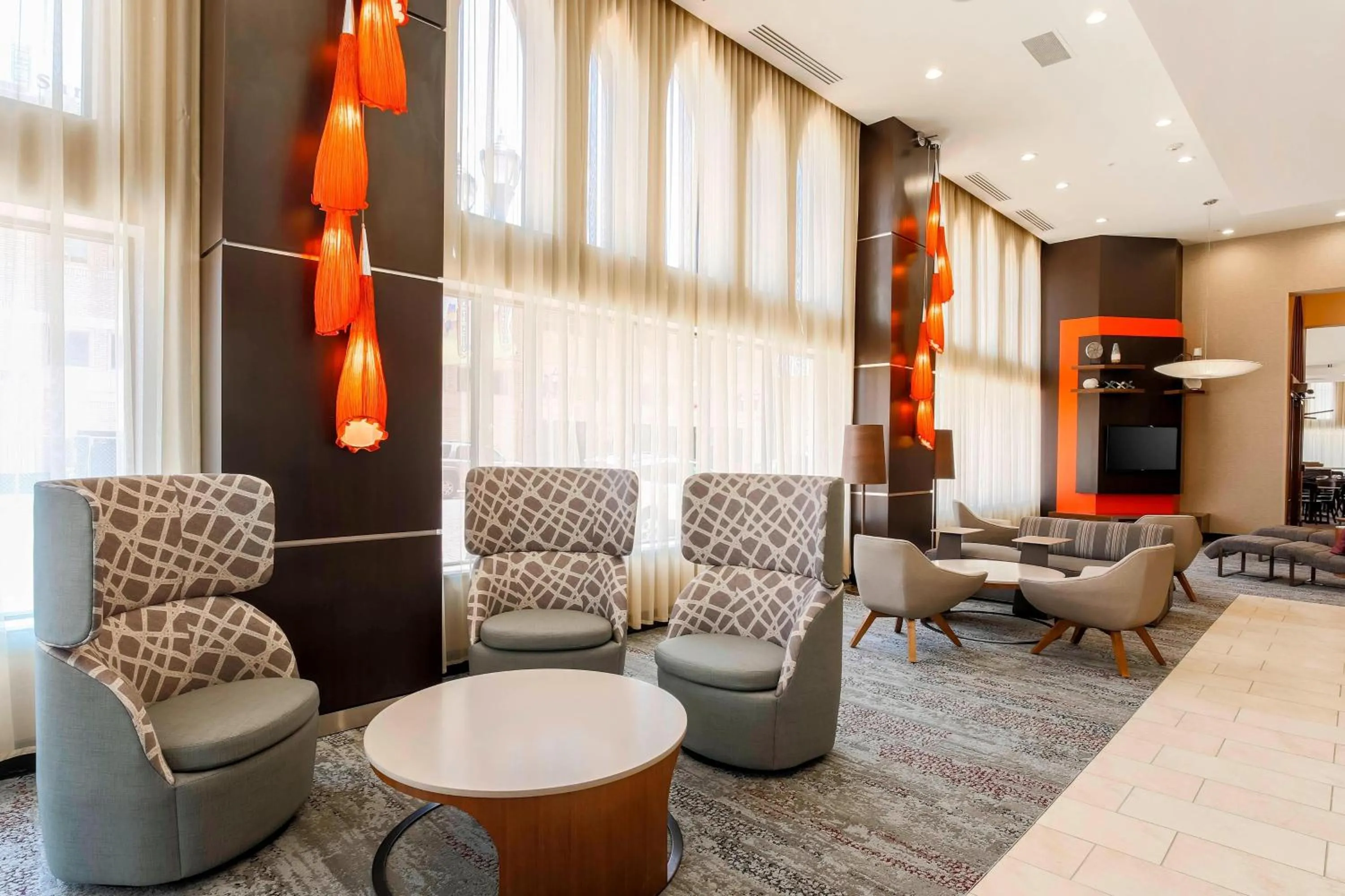 Lobby or reception in Courtyard by Marriott Amarillo Downtown