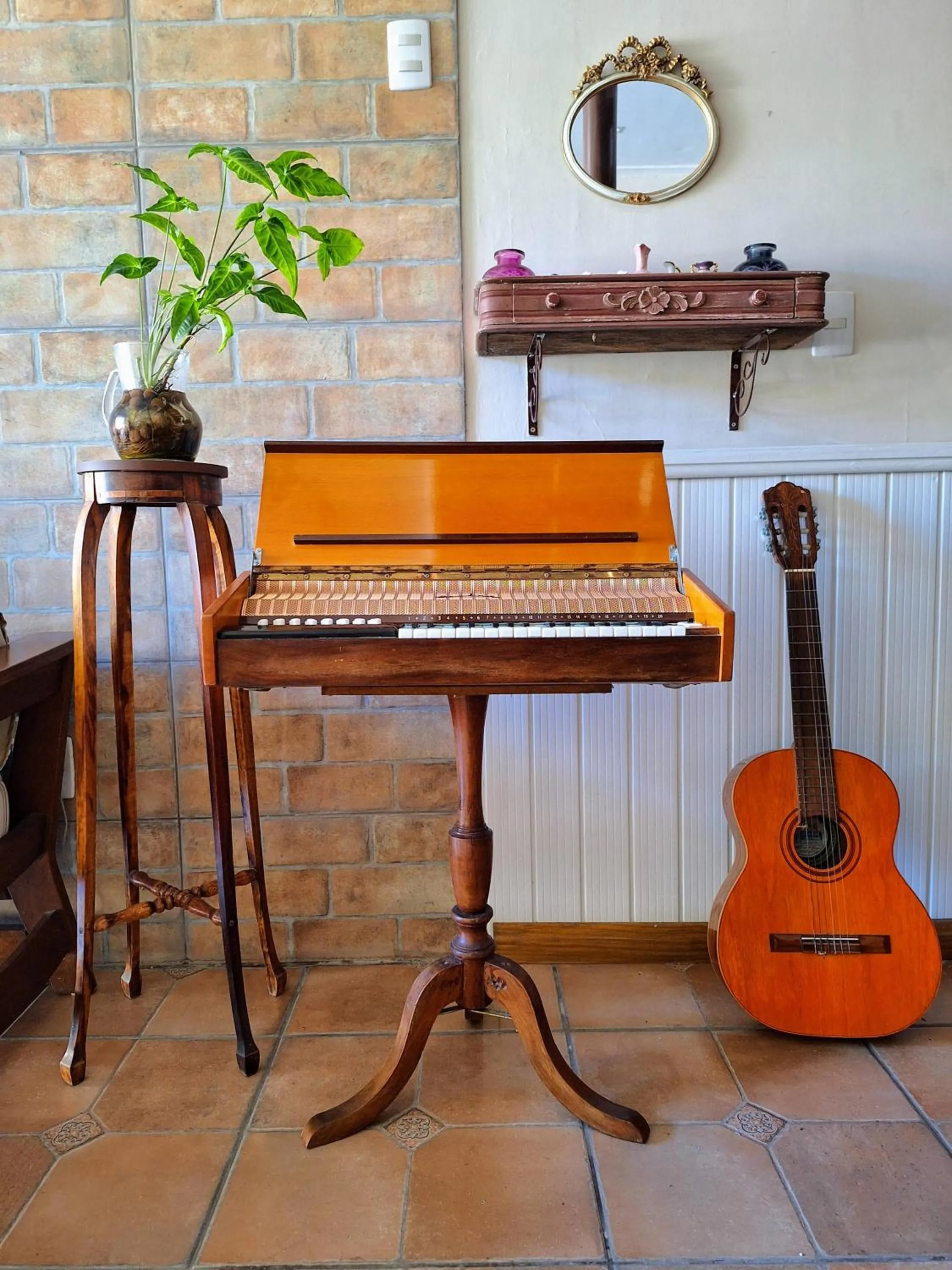 Decorative detail in Pousada Paty´s Garden