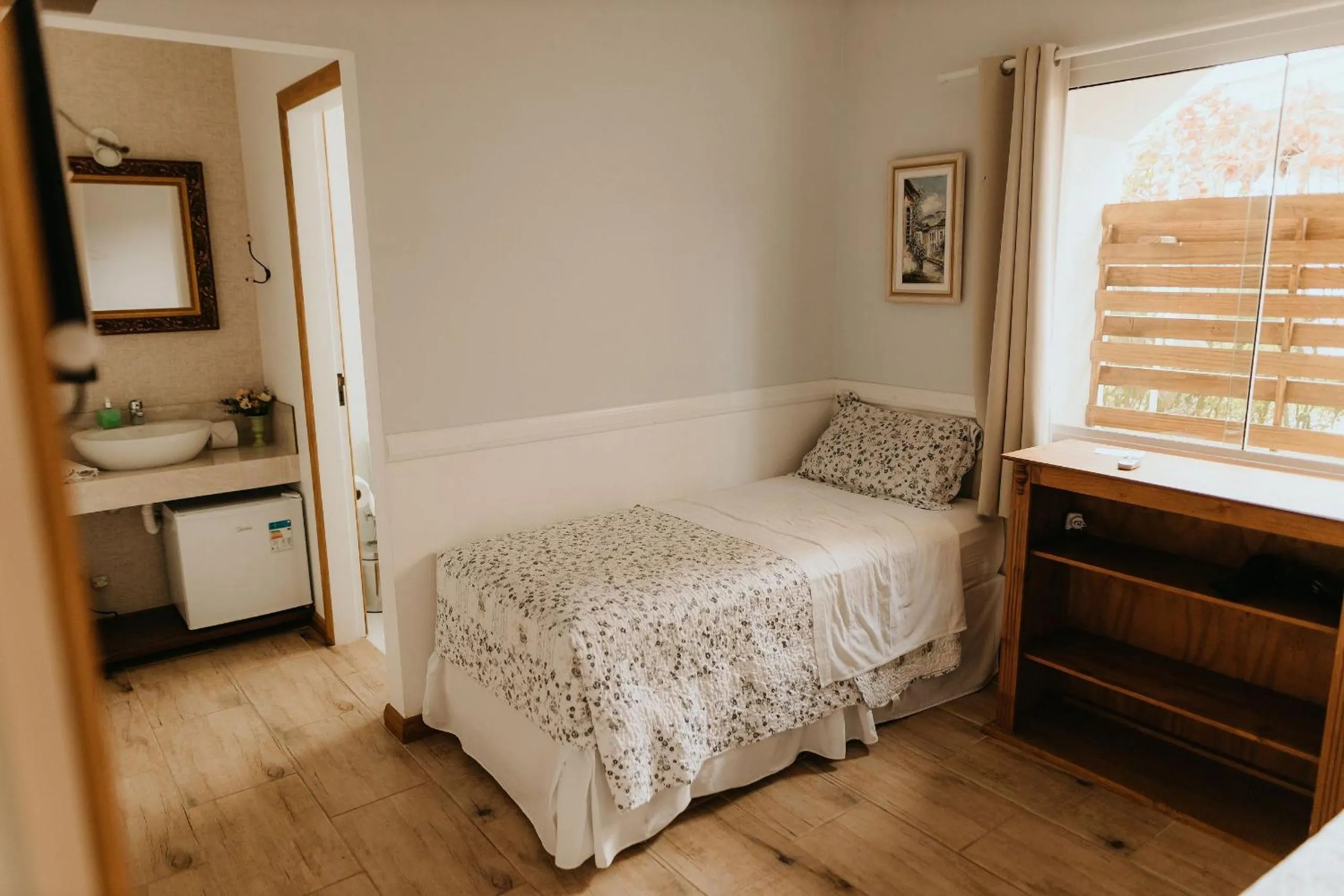 Bed in Pousada Paty´s Garden