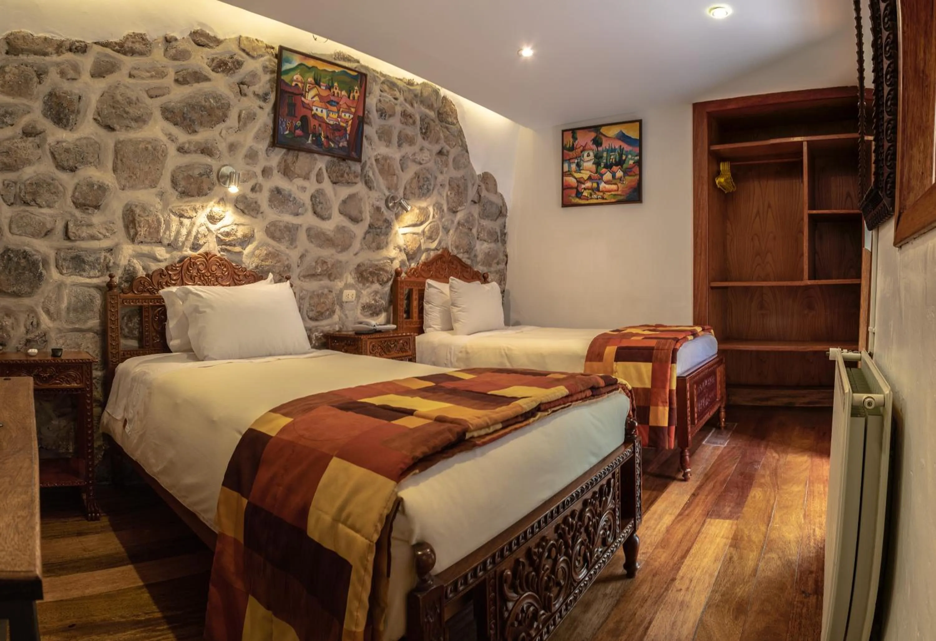 Bed in Amaru Inca