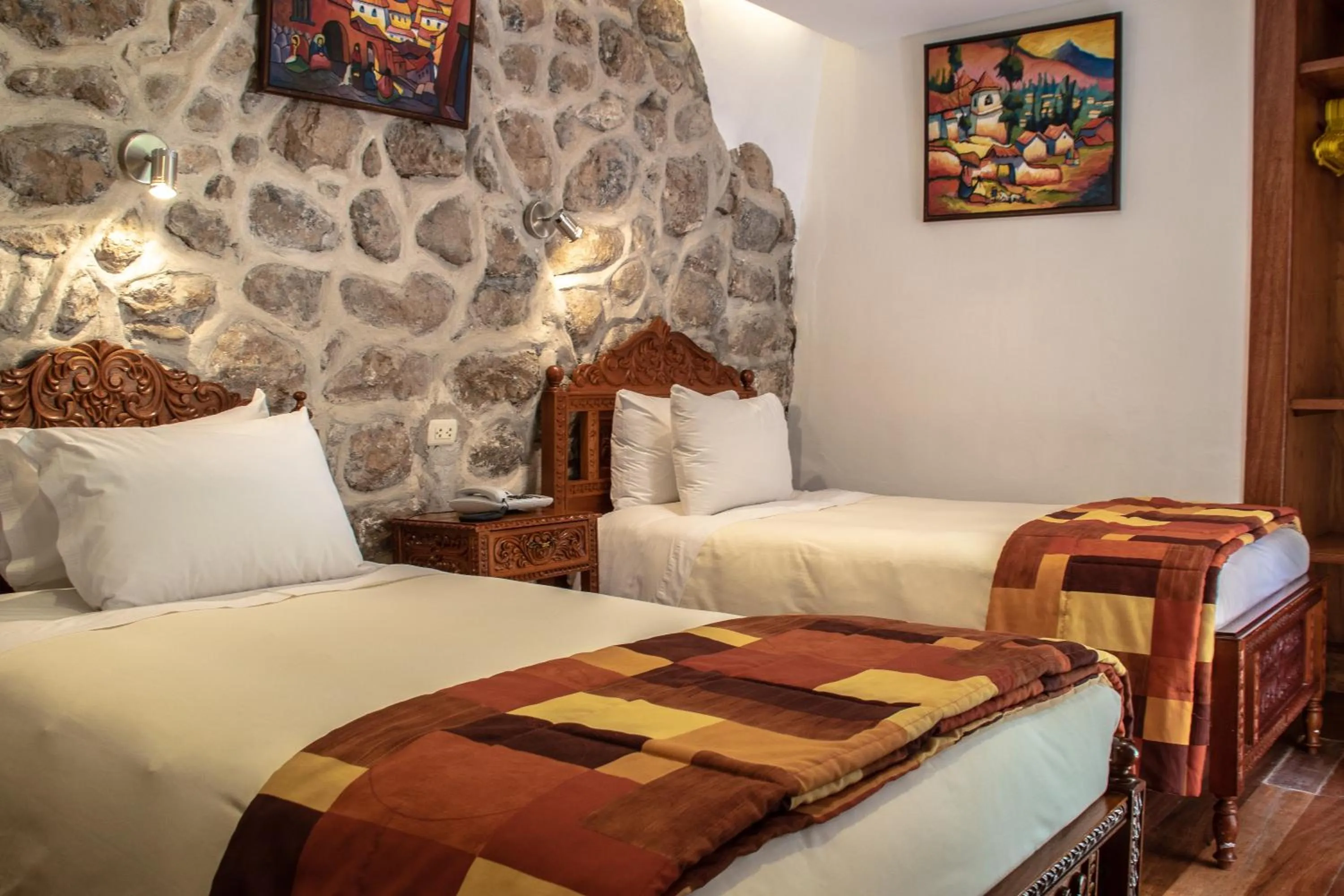 Bed in Amaru Inca