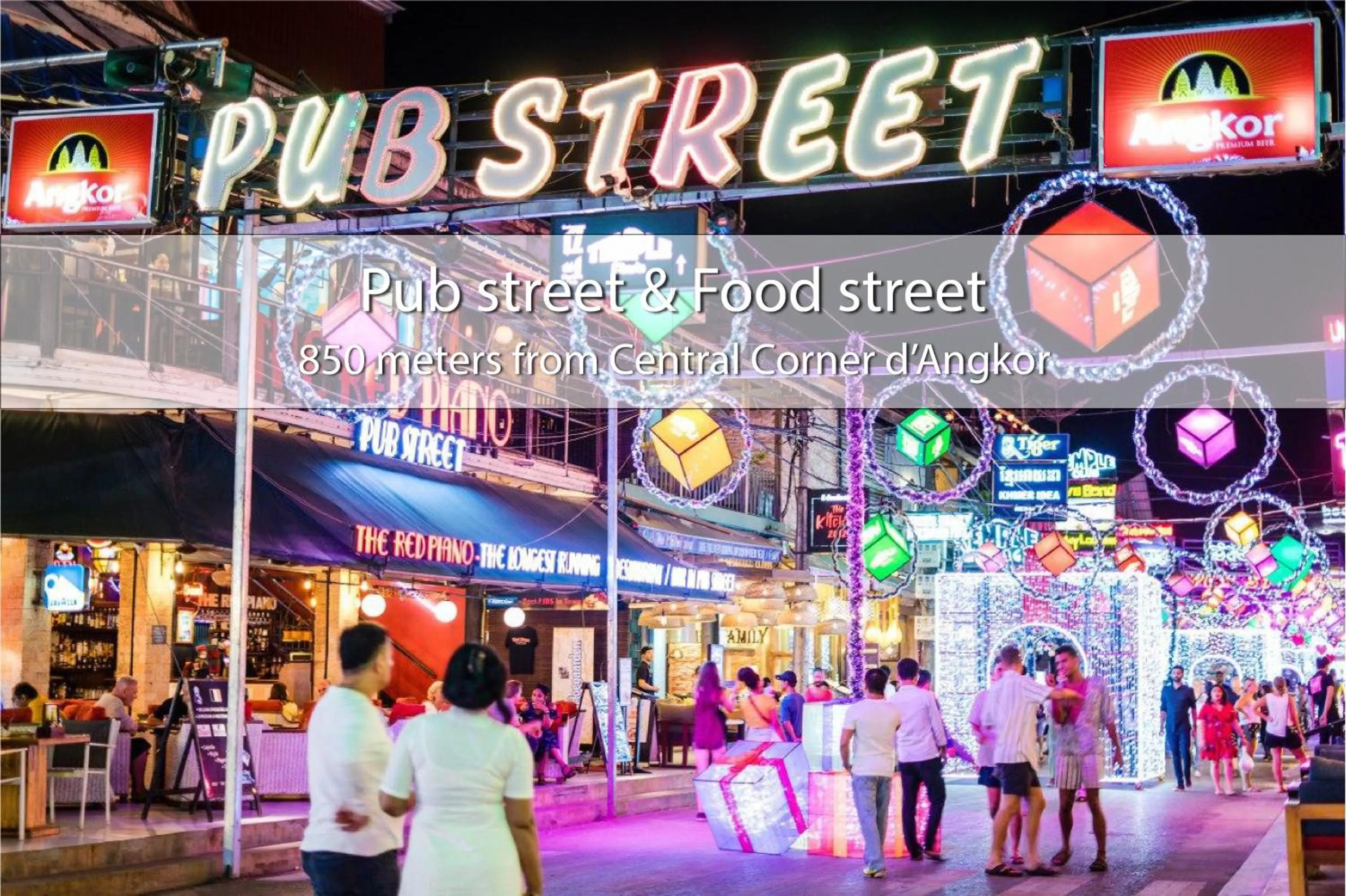 Nearby landmark in Central Corner d'Angkor