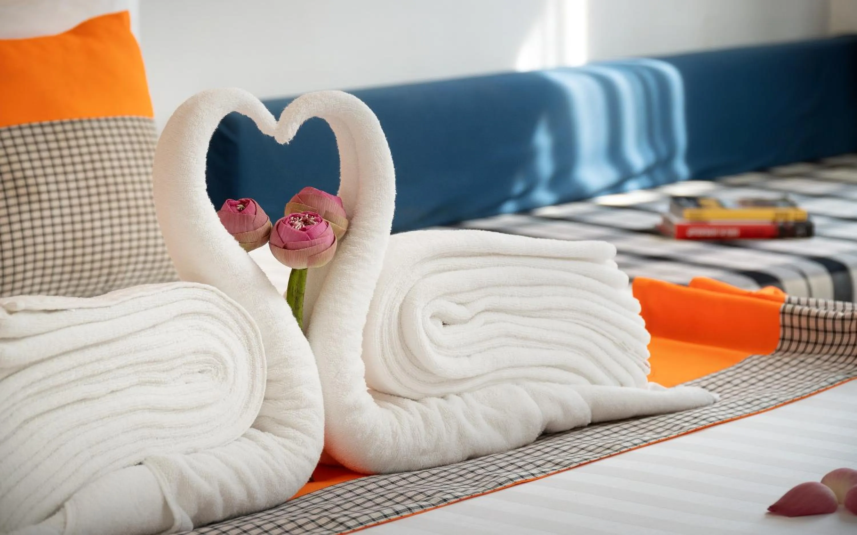 Bed in Central Corner d'Angkor