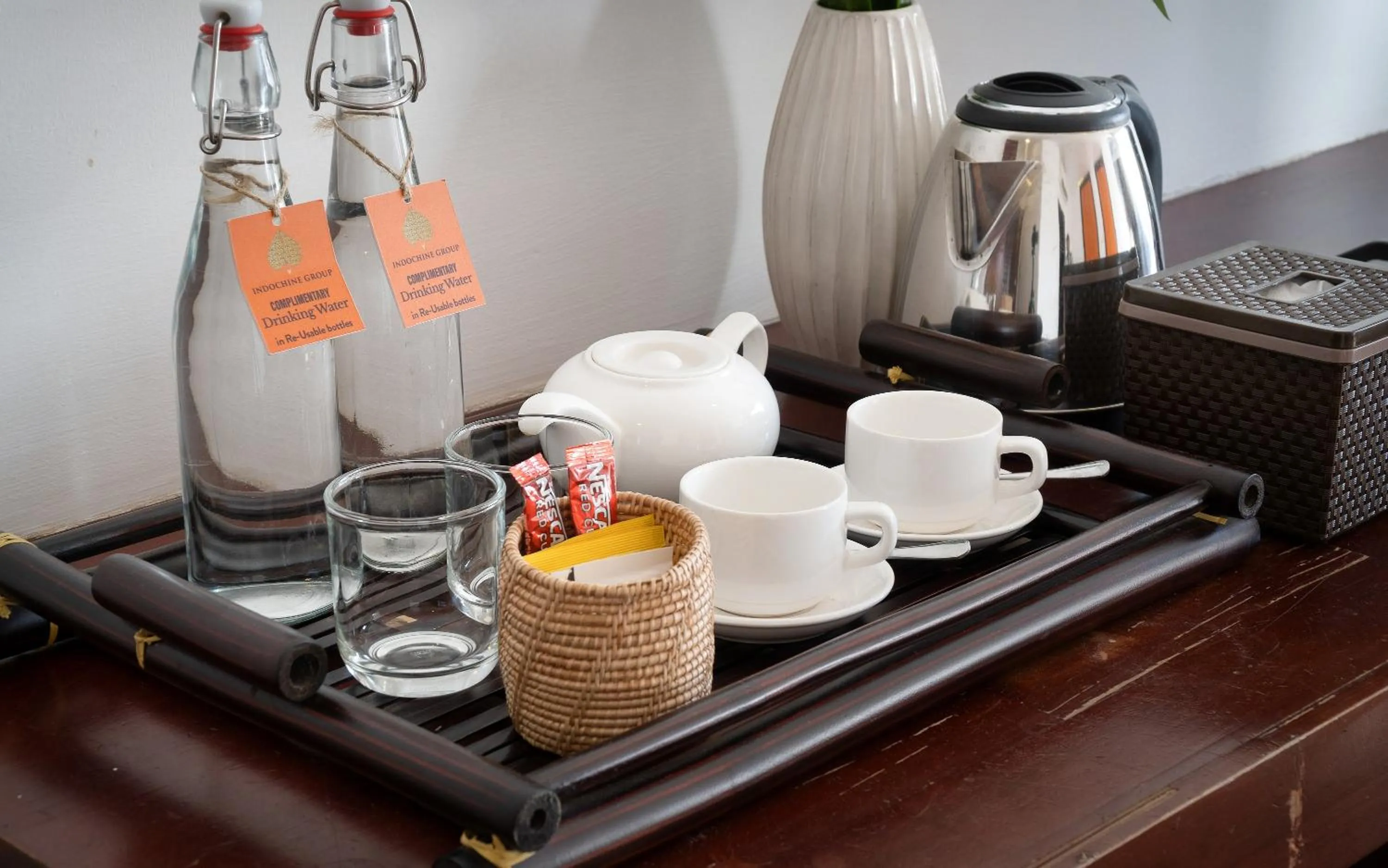 Coffee/tea facilities in Central Corner d'Angkor