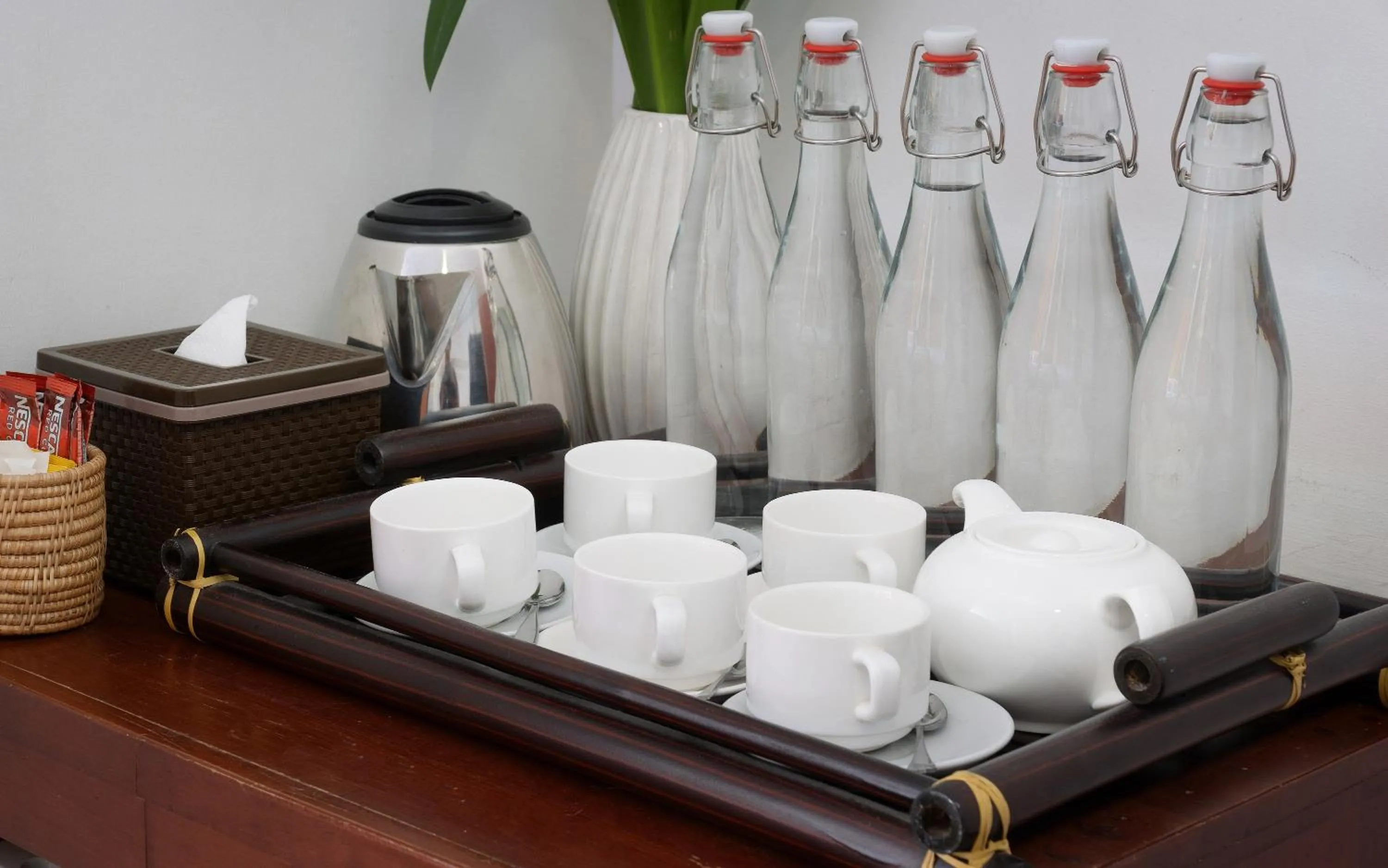 Coffee/tea facilities in Central Corner d'Angkor