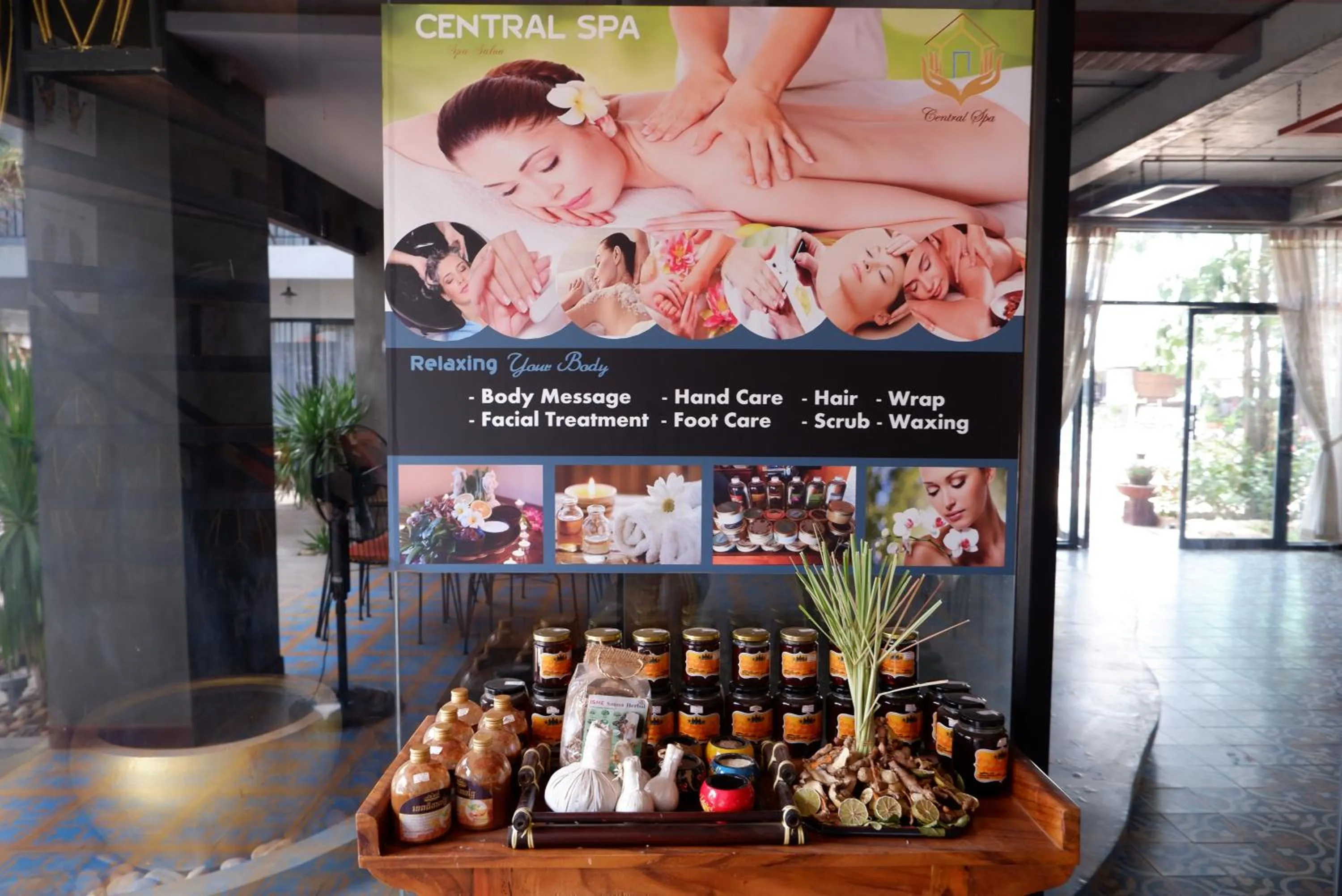 Spa and wellness centre/facilities in Central Corner d'Angkor