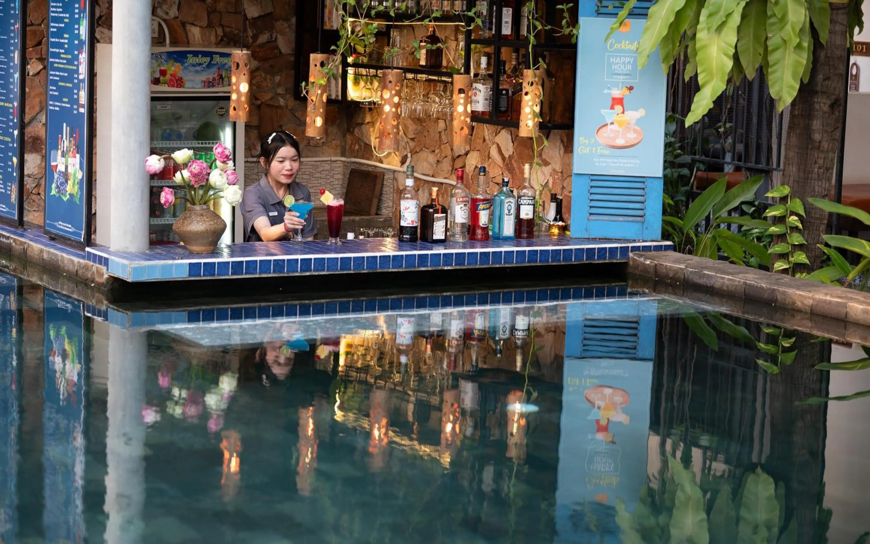 Day in Central Corner d'Angkor