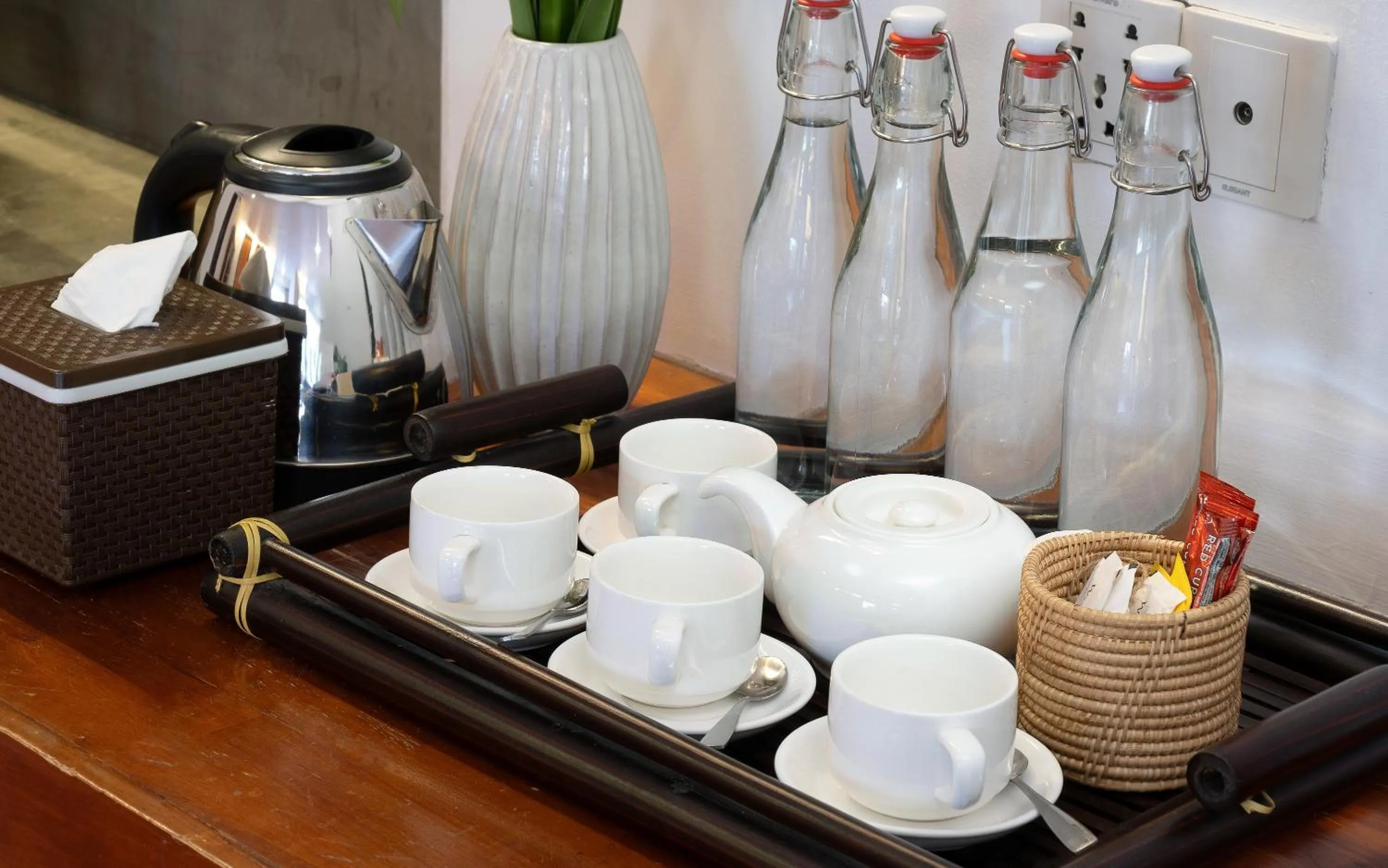 Coffee/tea facilities in Central Corner d'Angkor