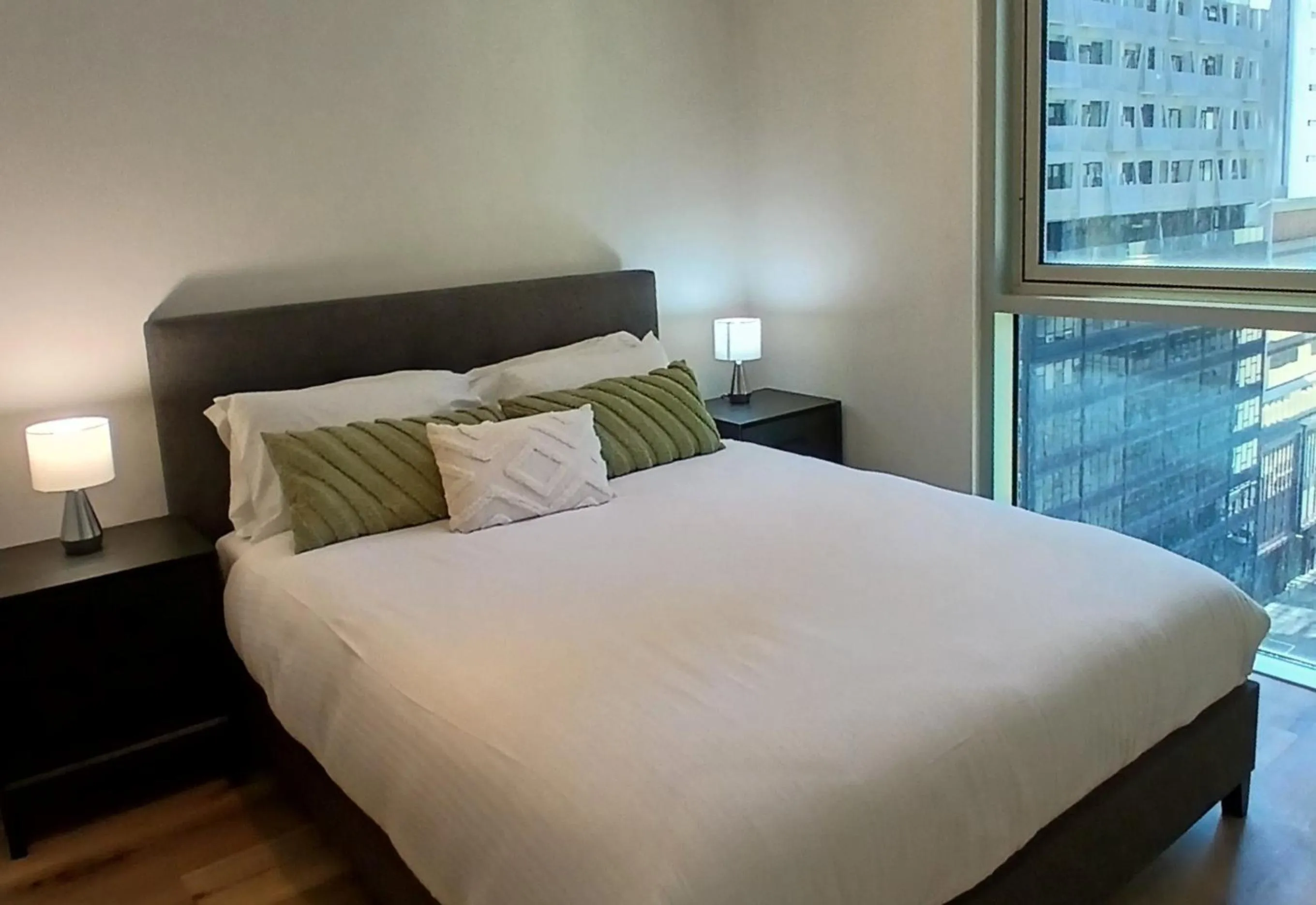 Bed in Readyset Apartments at Liberty
