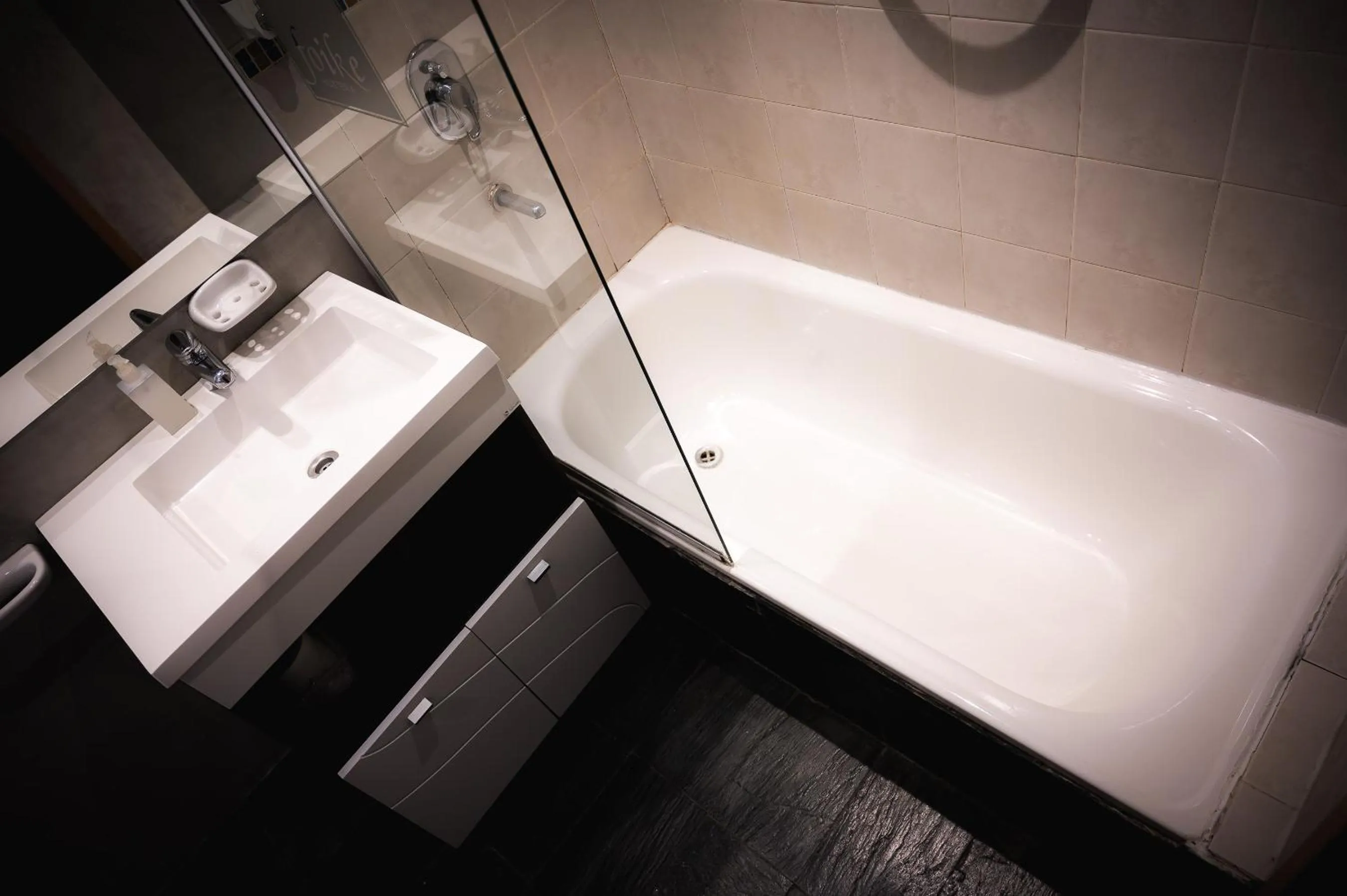 Bathroom in Hosteria Foike