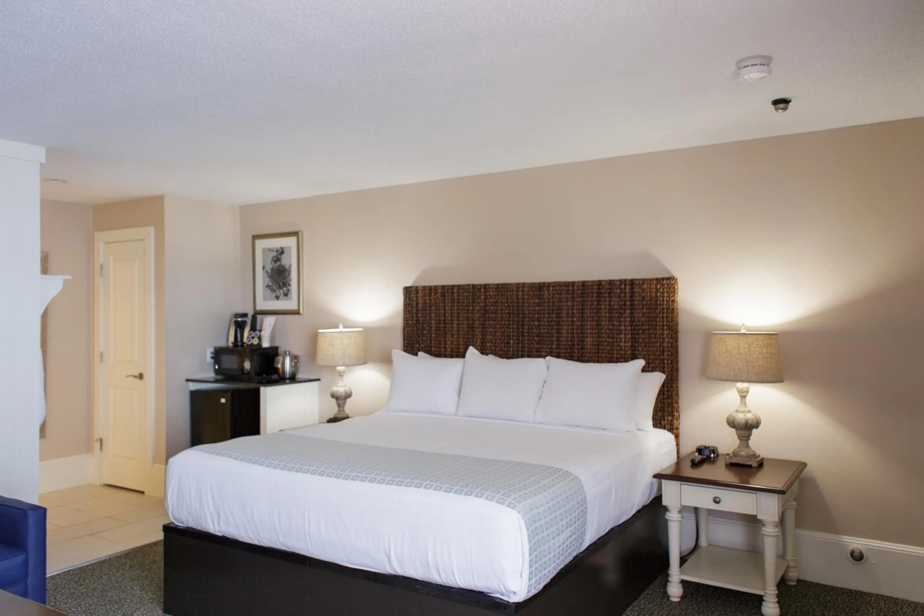 Bed in Sea Crest Beach Resort