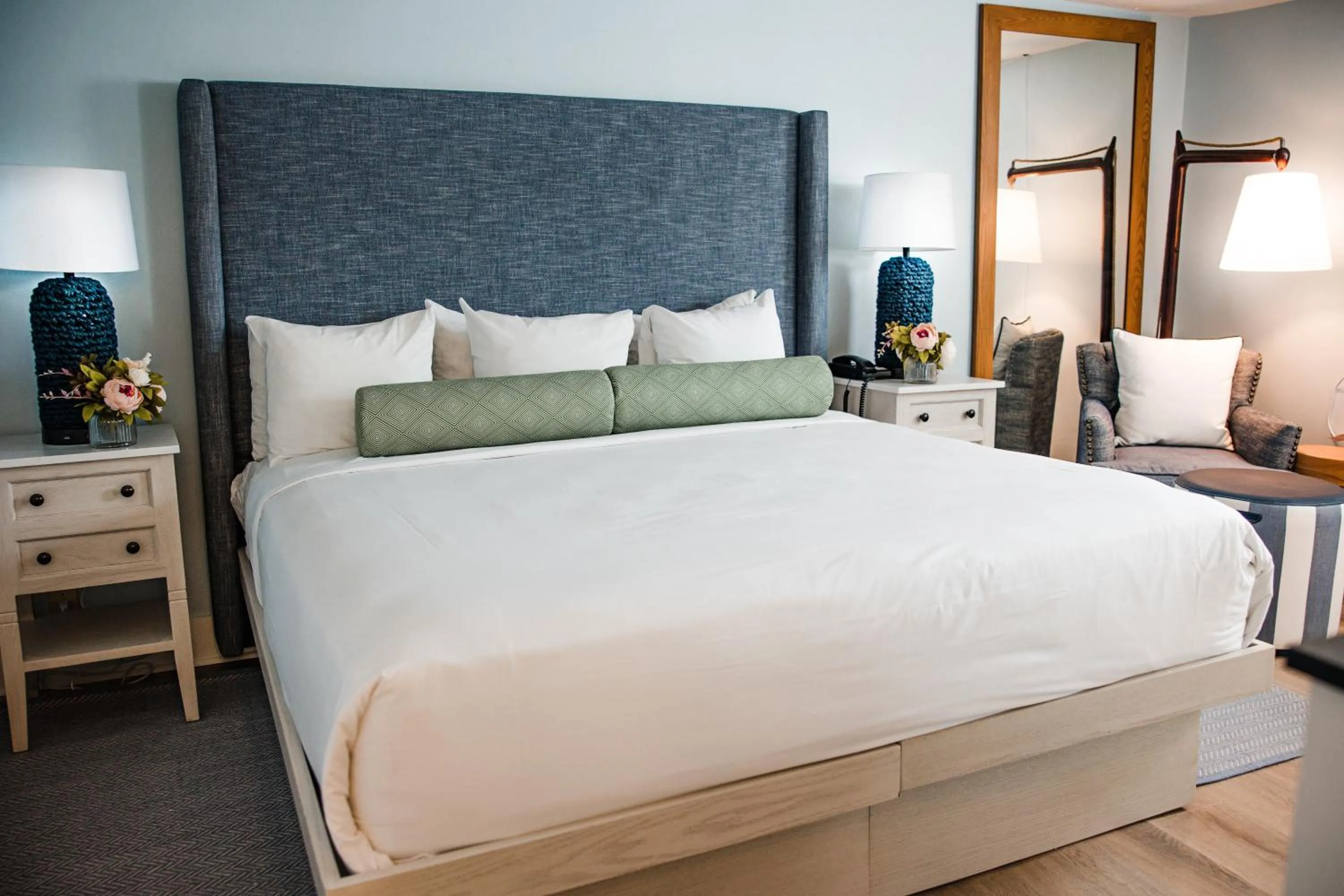 Bed in Sea Crest Beach Resort