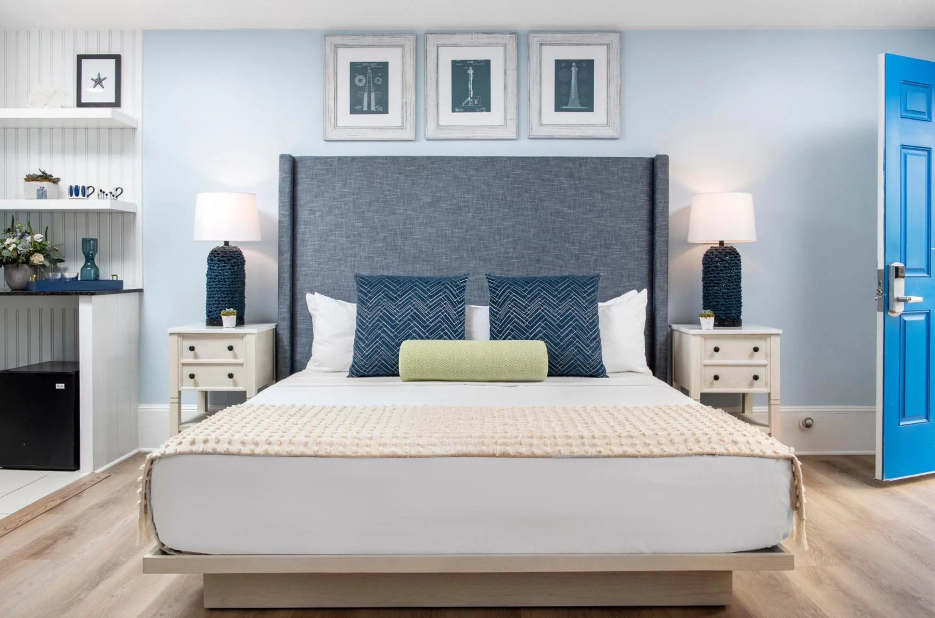 Bed in Sea Crest Beach Resort