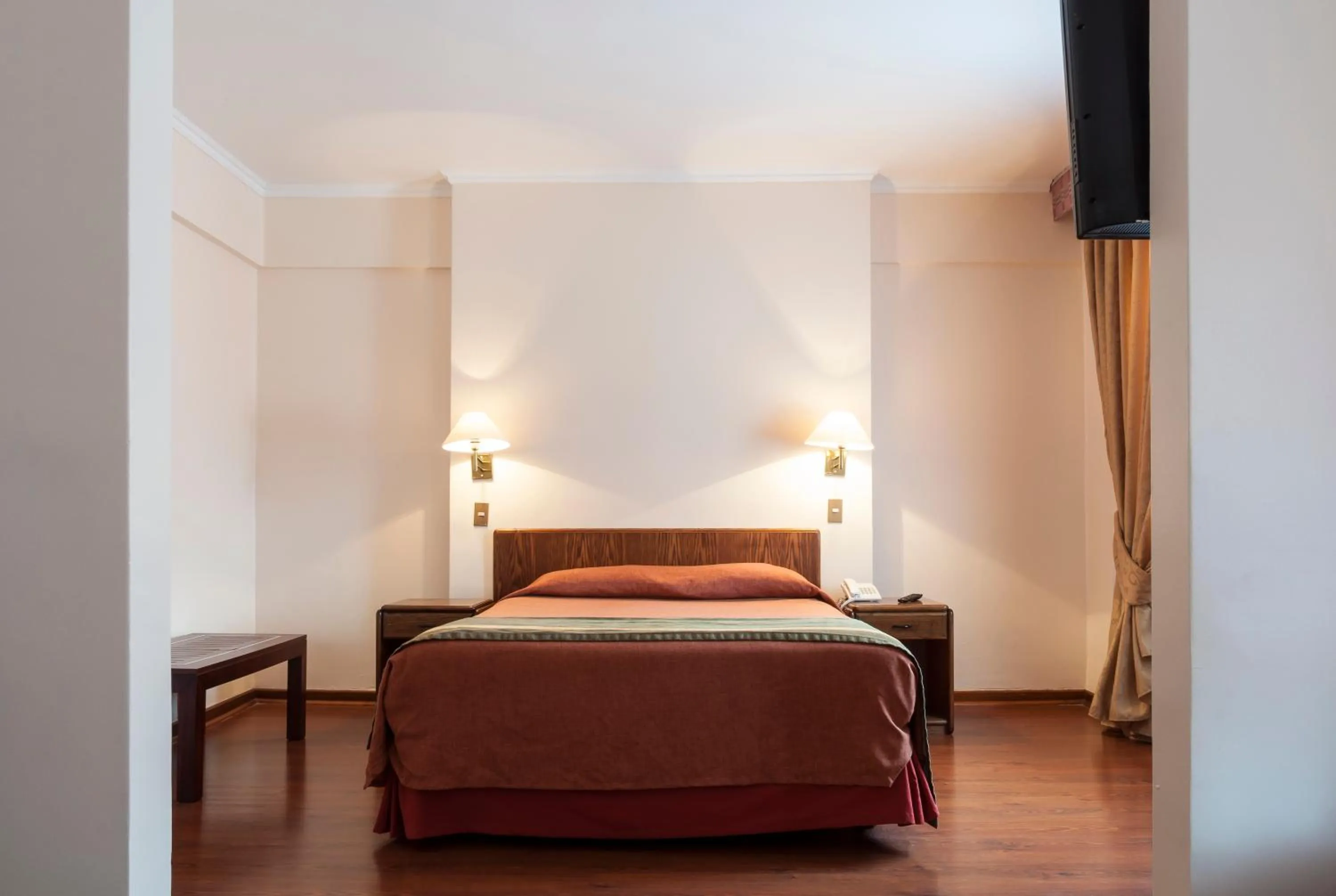 Bed in Hotel Francisco De Aguirre