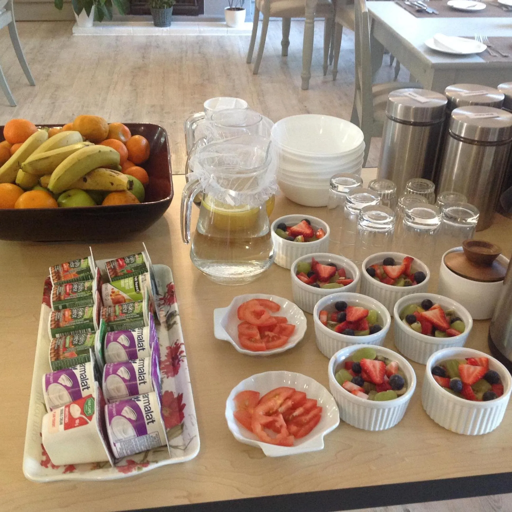 Food close-up in Howards End Manor B&B