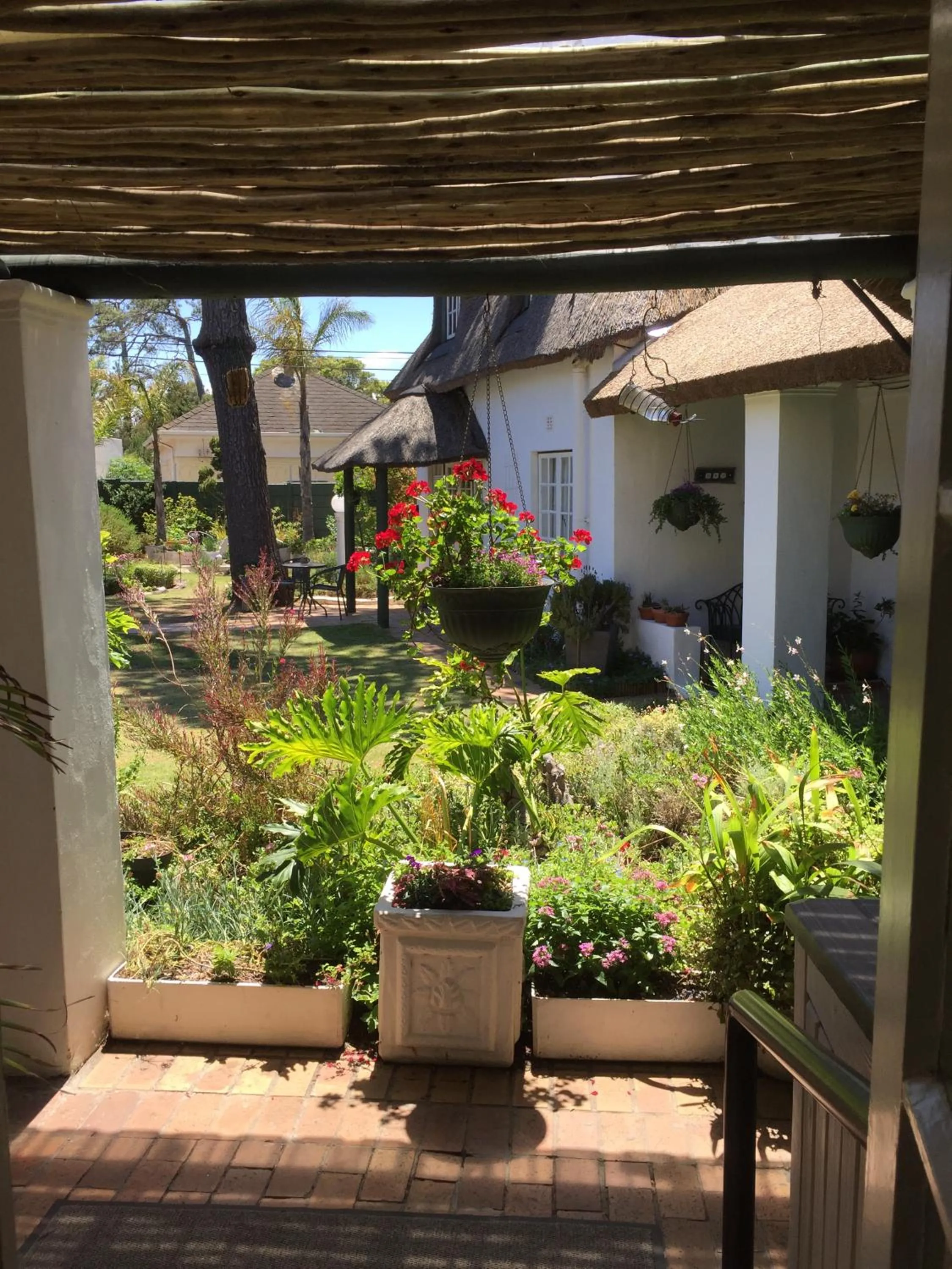 Garden in Howards End Manor B&B