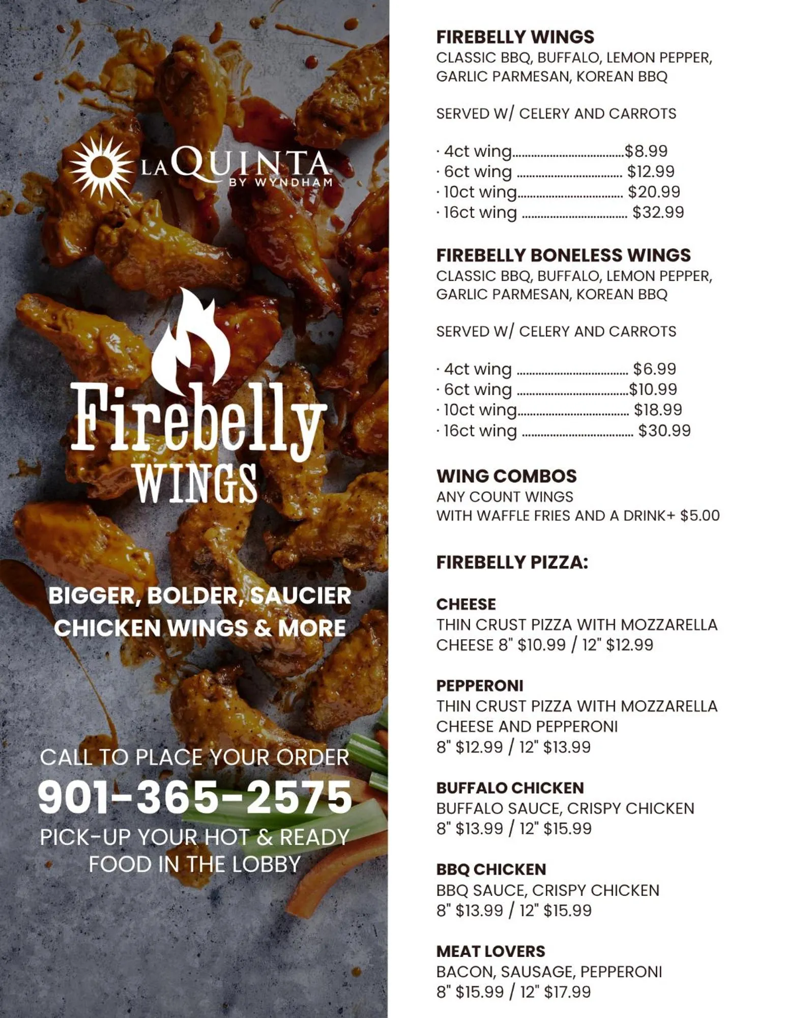 Restaurant/places to eat in La Quinta Inn & Suites by Wyndham Memphis I-240