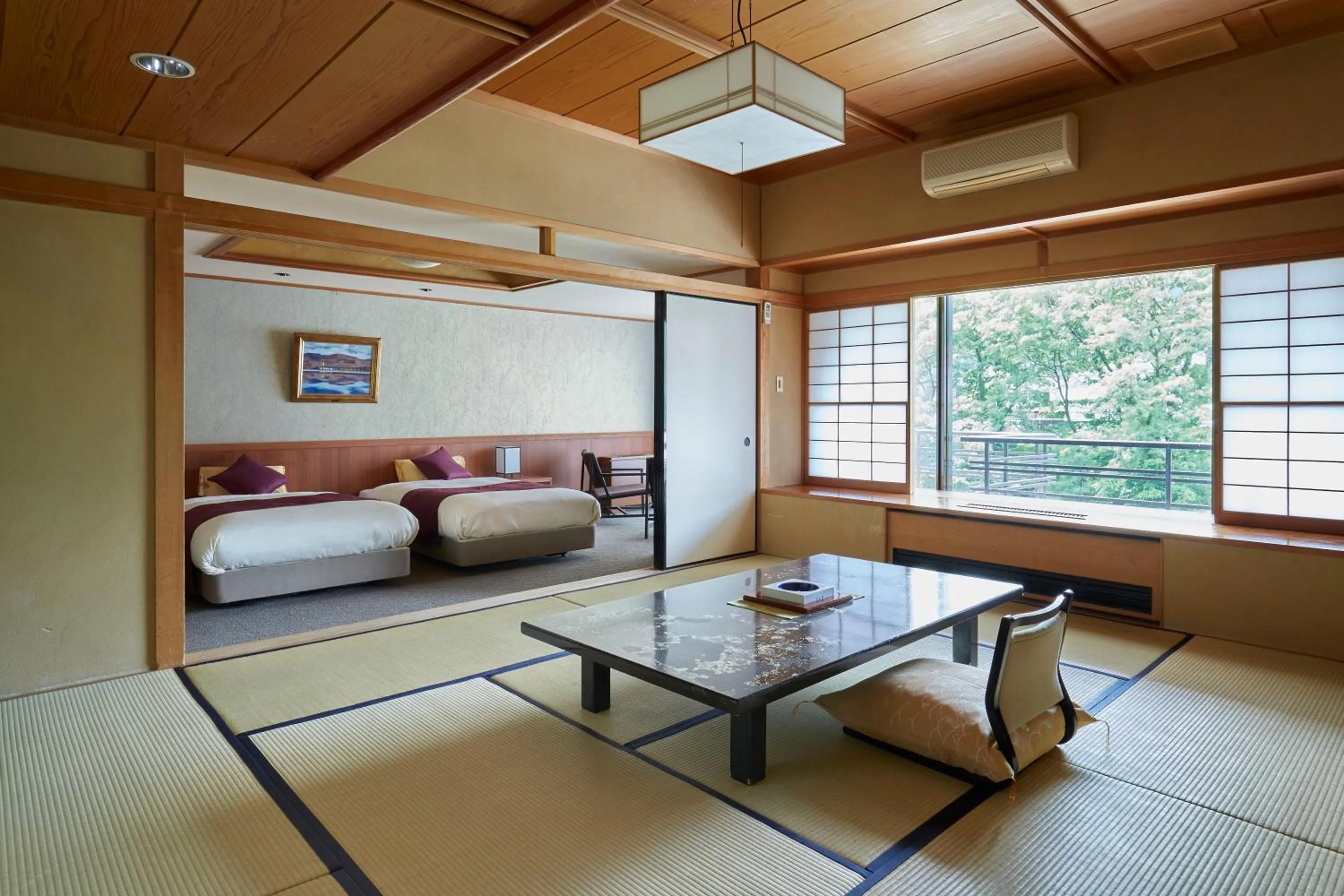 Bed in Zazan minakami