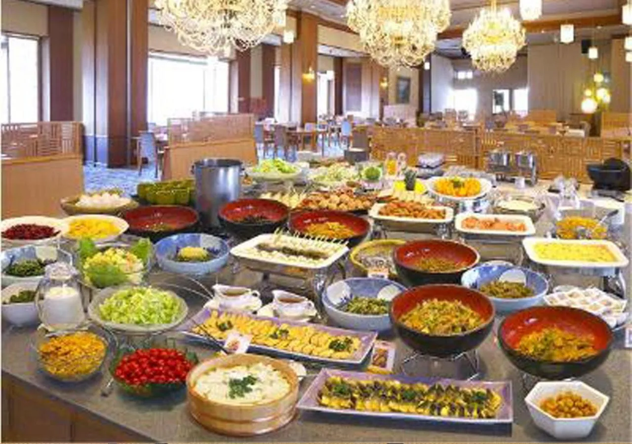 Buffet breakfast in Zazan minakami