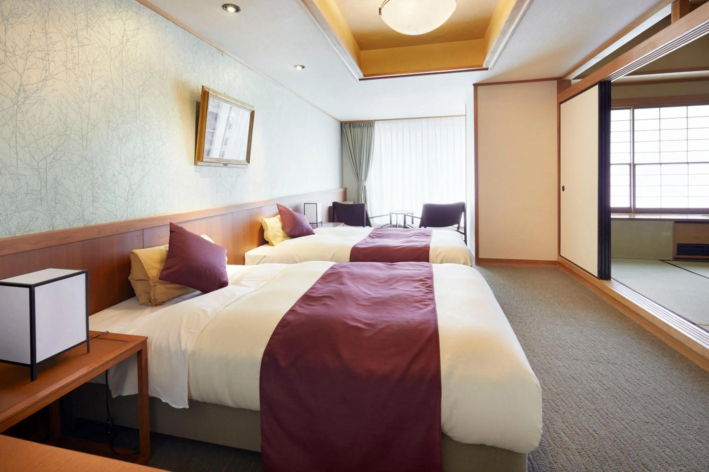 Bed in Zazan minakami