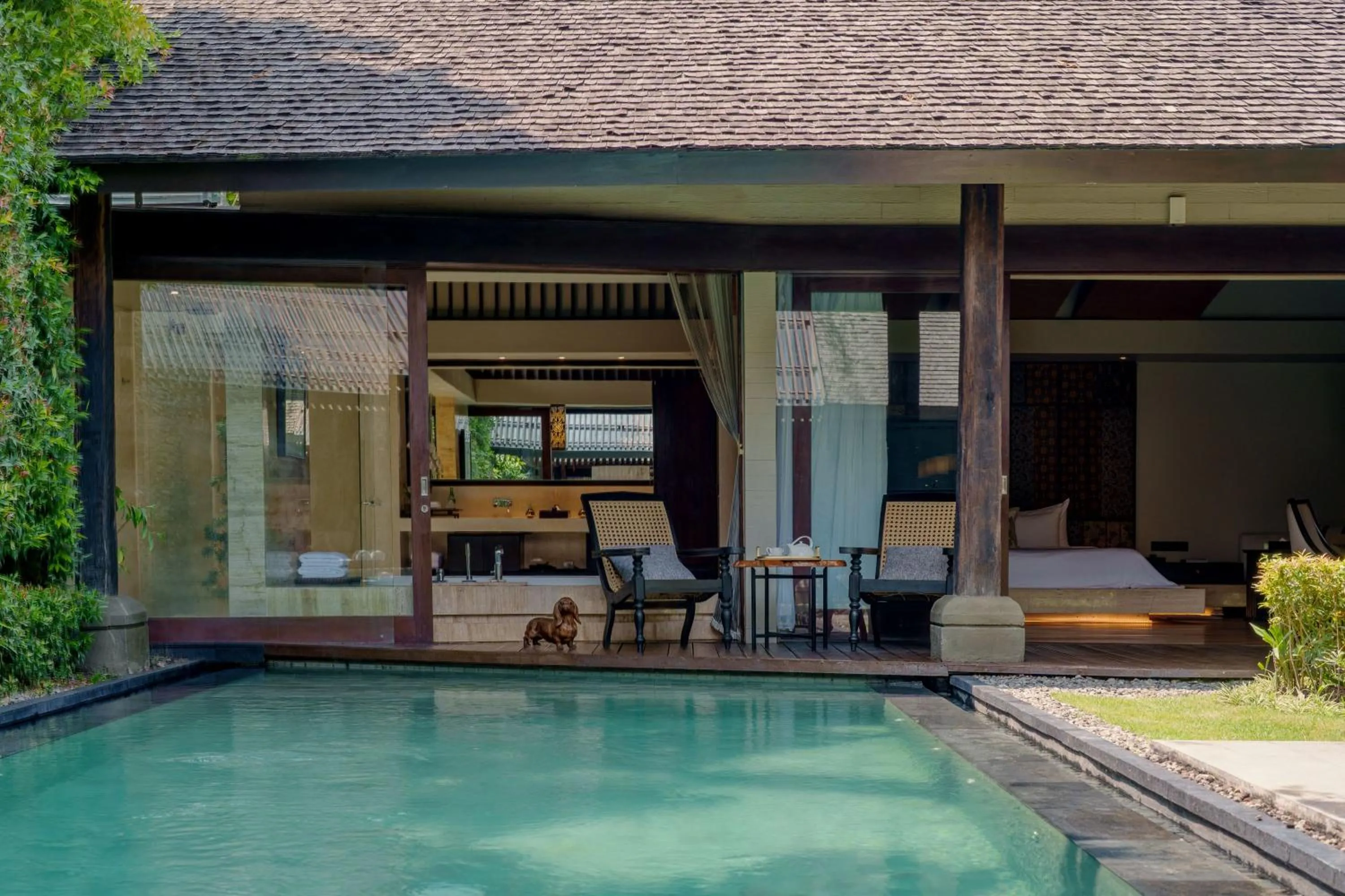 Pool view in Ametis Villa Bali
