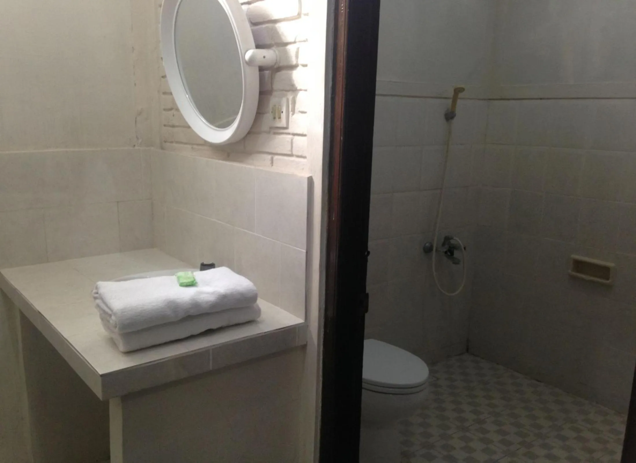 Shower in Dewa Bharata Bungalows Candidasa