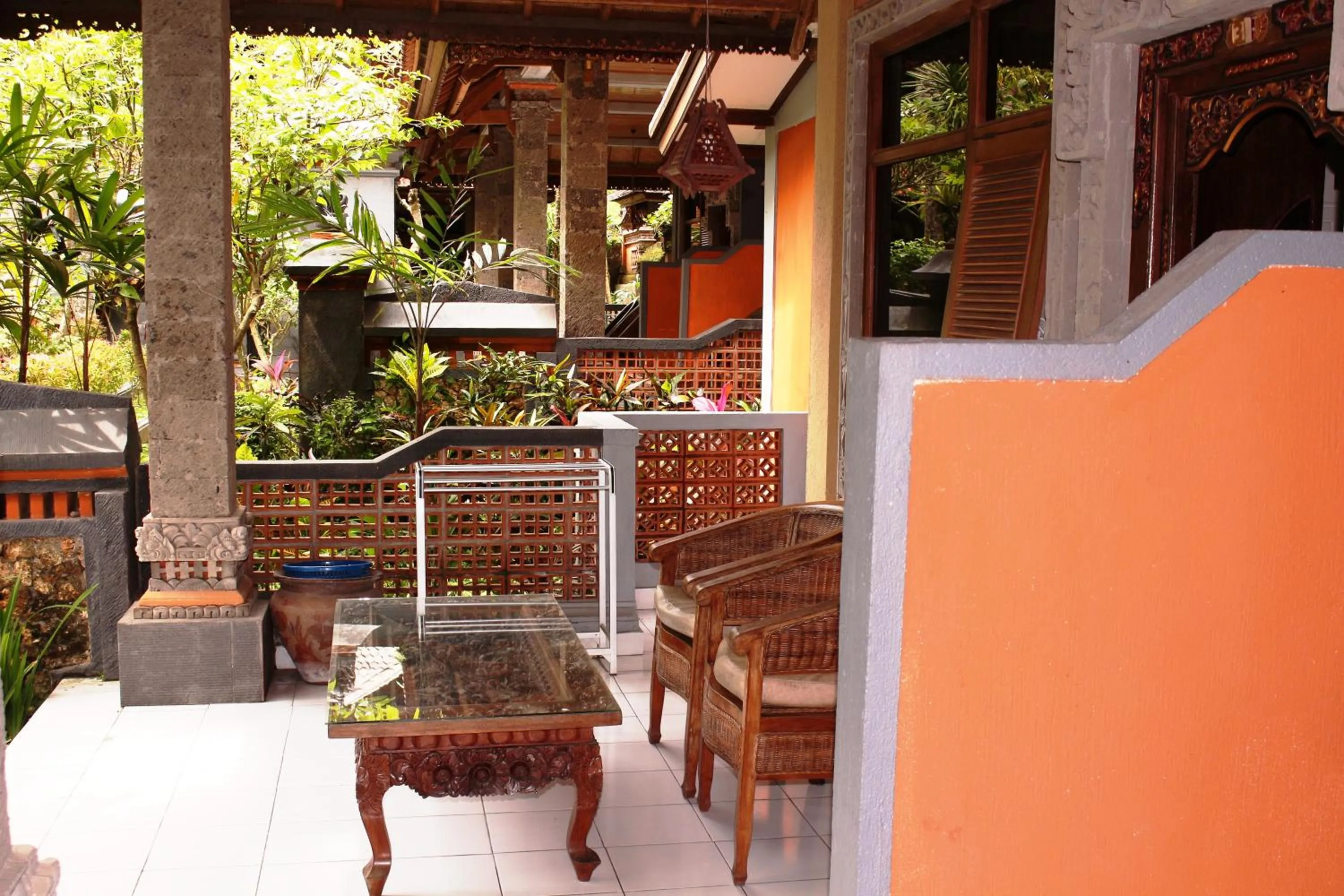 Balcony/Terrace in Dewa Bharata Bungalows Ubud