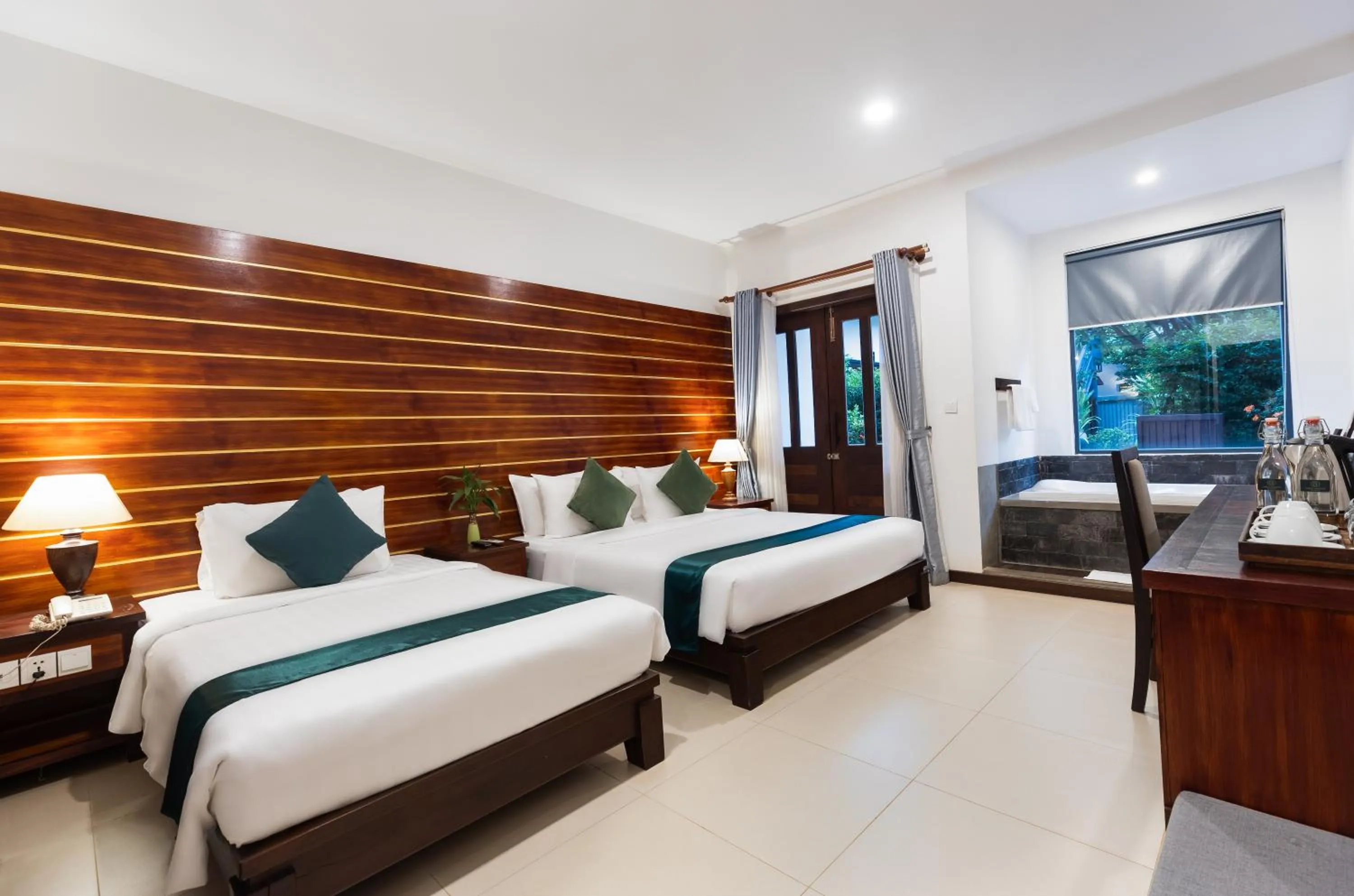 Bedroom, Bed in Green Amazon Residence