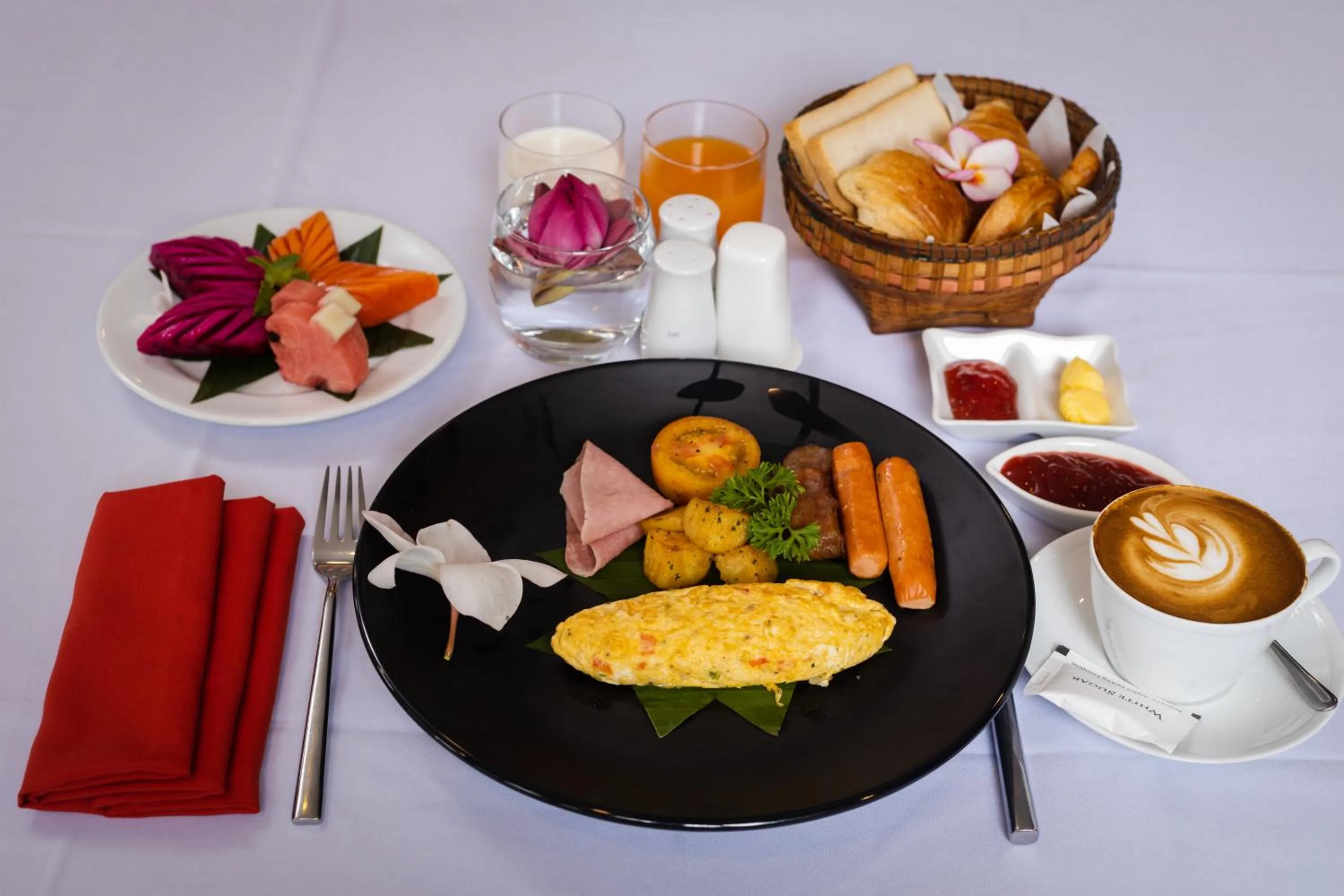 Food and drinks in Green Amazon Residence