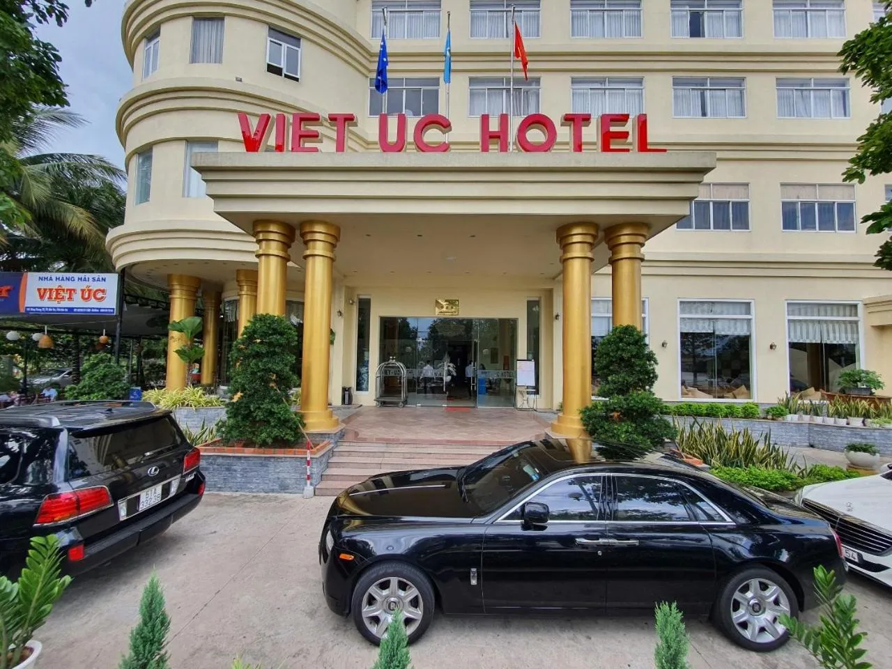 Facade/entrance in Viet Uc Hotel
